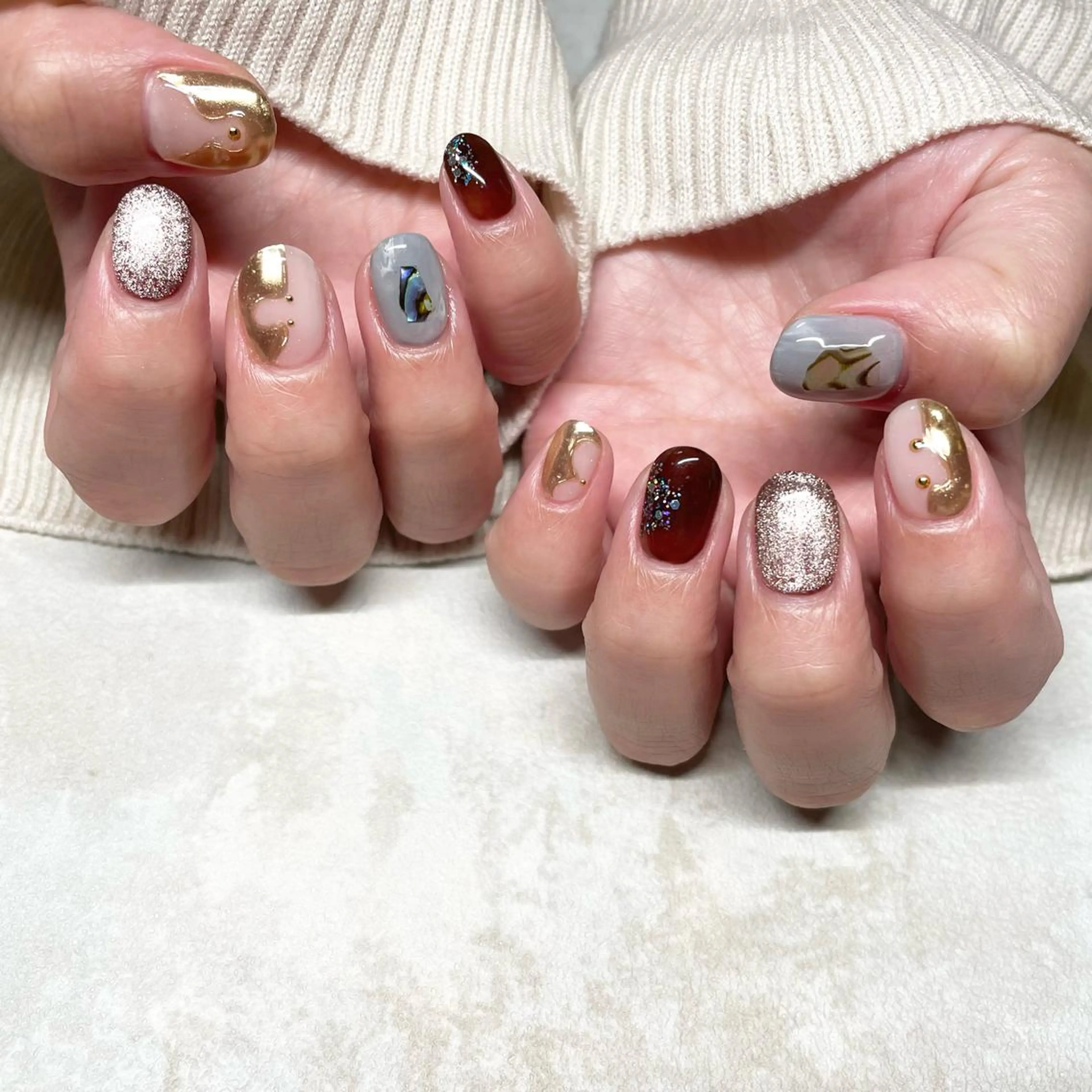 ネイル ano 生駒ネイルサロンのネイルデザイン