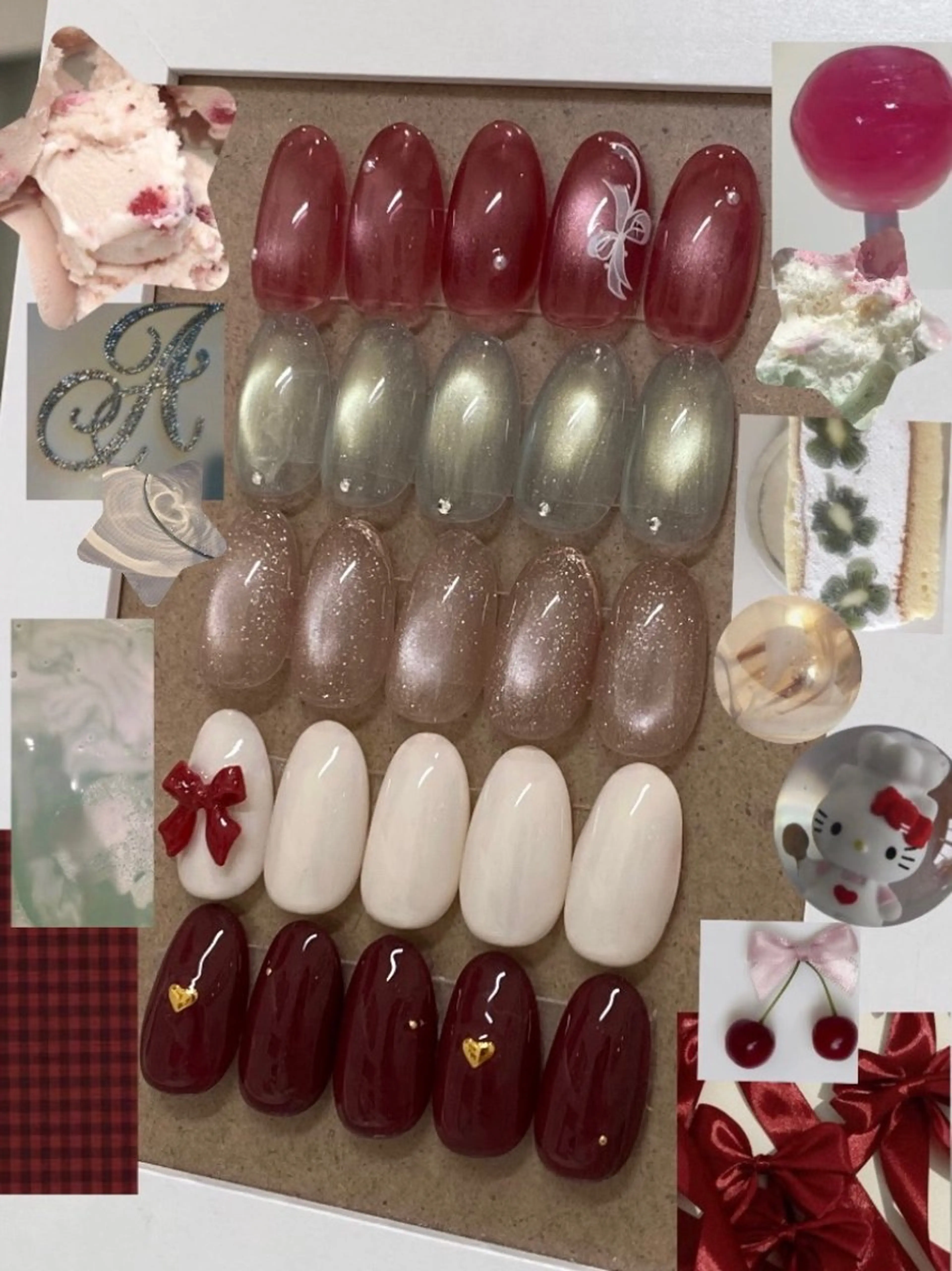 ネイル マグネットネイル シンプルネイル ハンドネイル ハンドケア KARIN🦢 jebelleのネイルデザイン