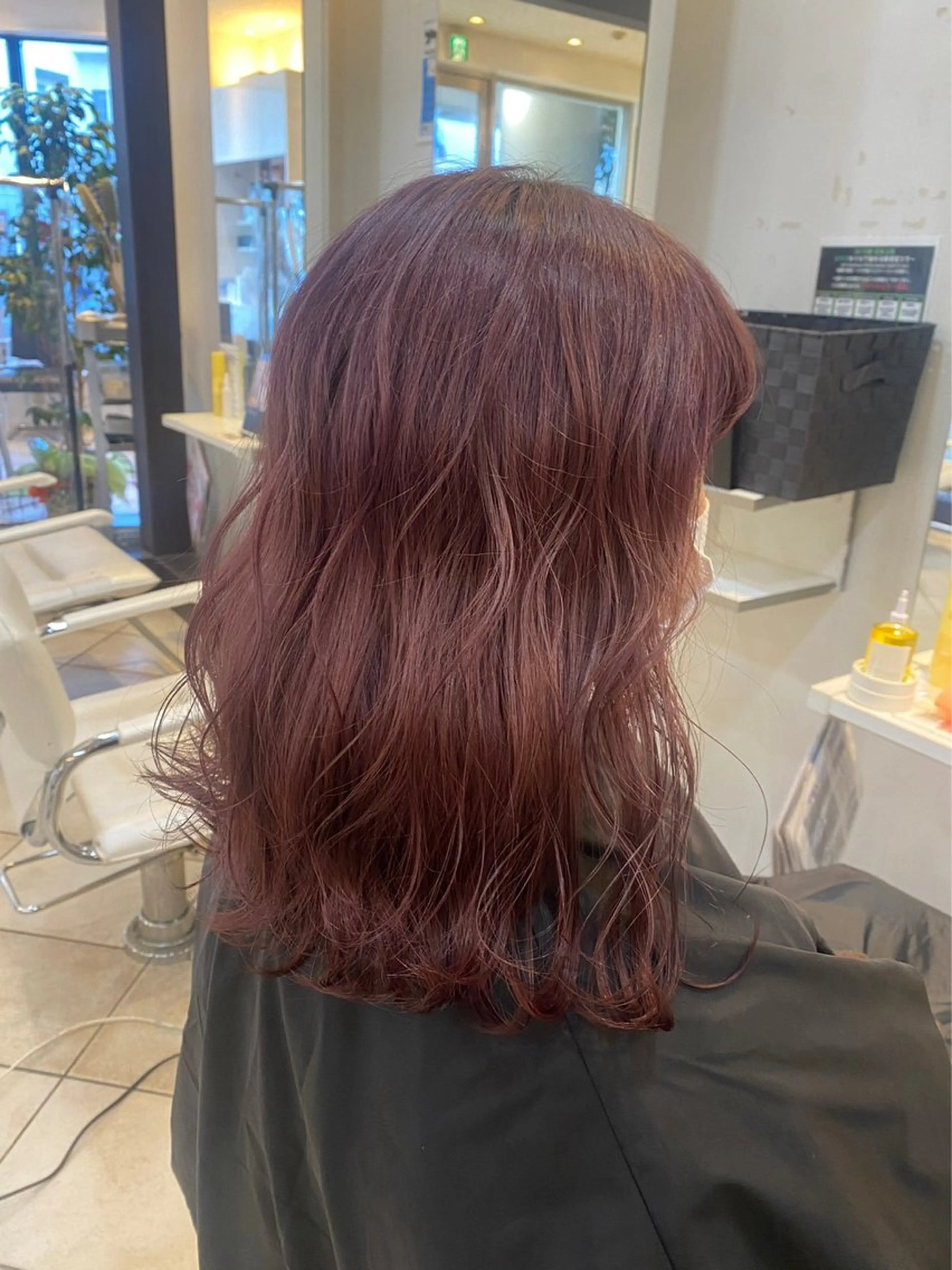 カラー AXIS 相模原店所属・うる艶＆縮毛矯正 ⟡.·小林理菜⟡.·のヘアスタイル