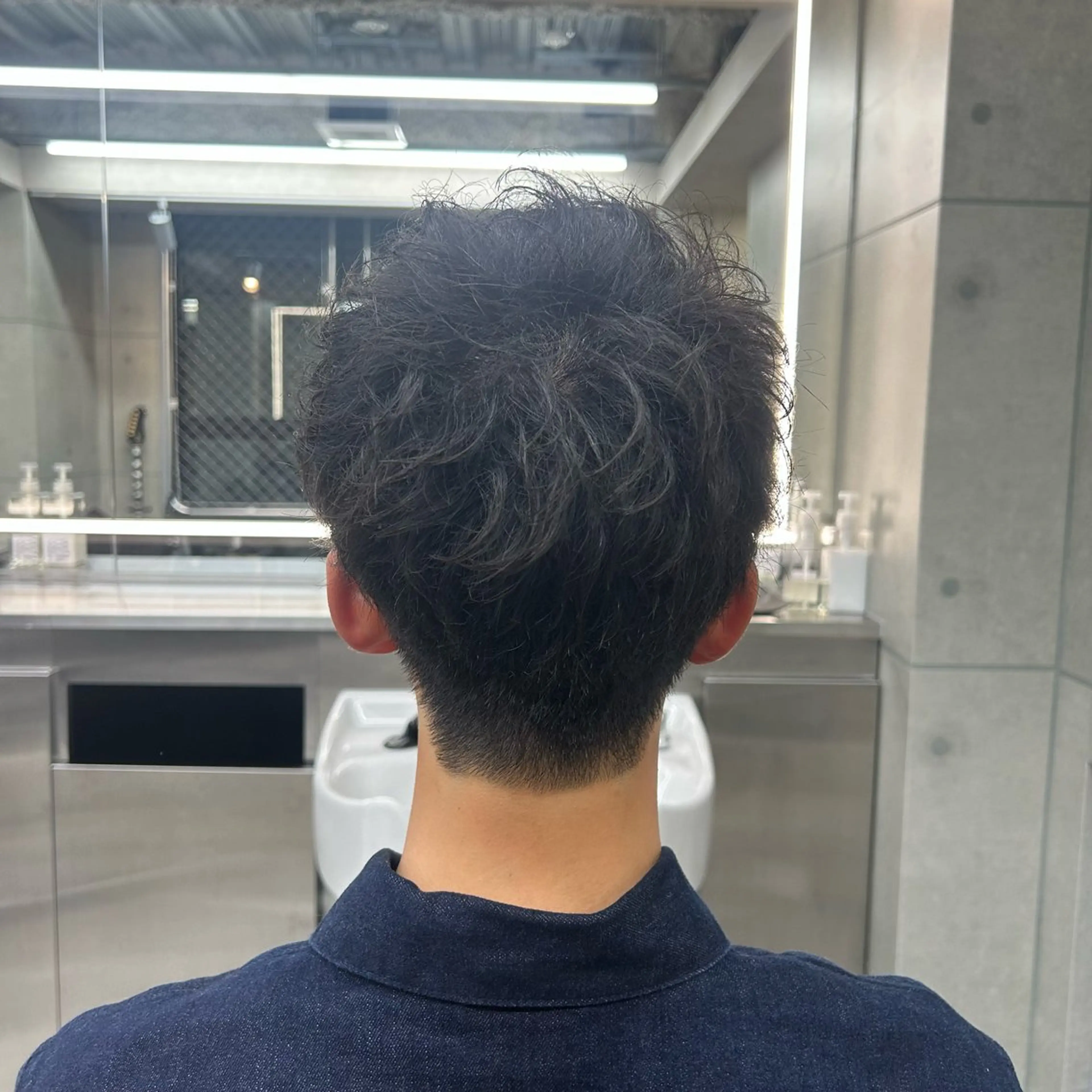 ショート くせ毛 メンズカット/ OHTA MIYUのヘアスタイル