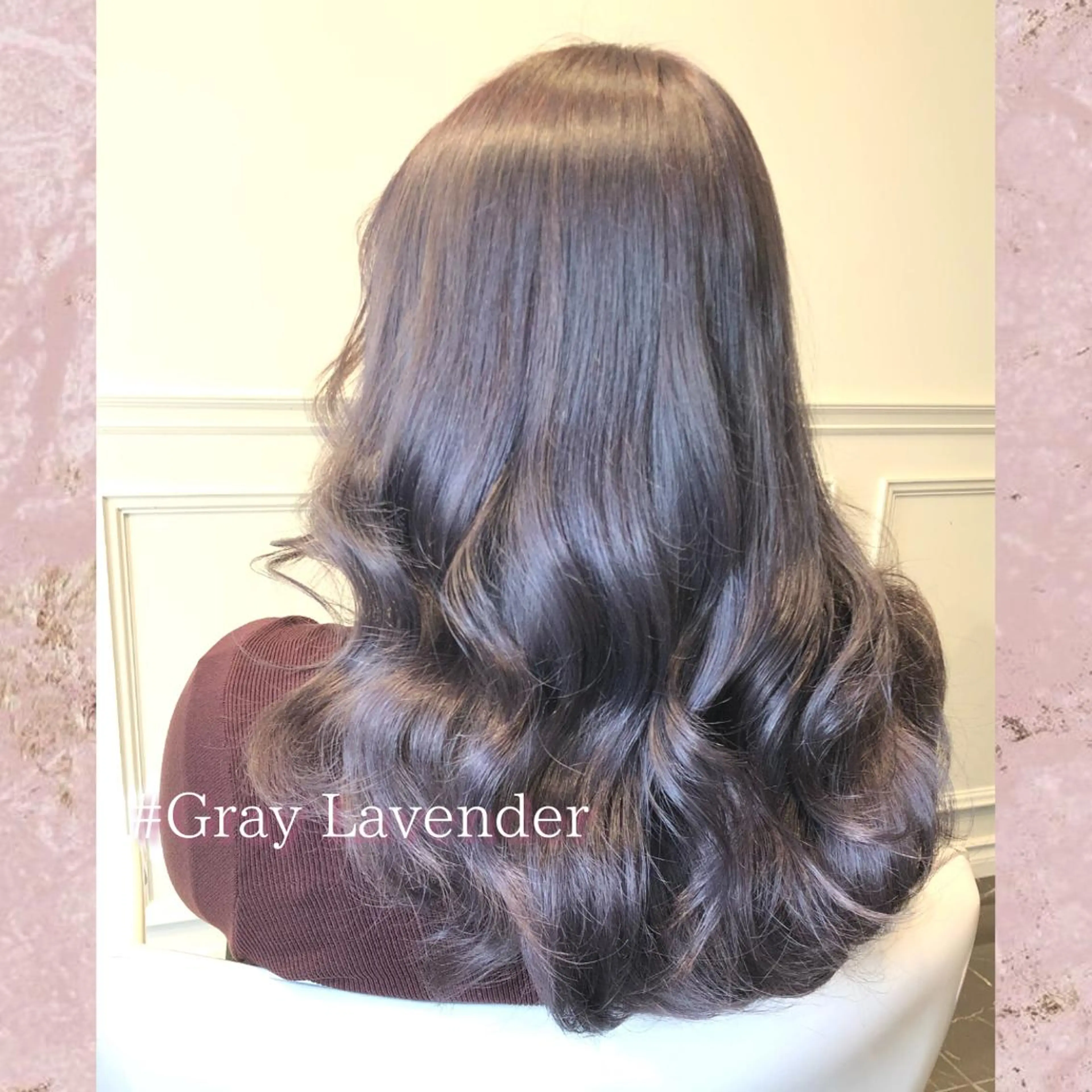 ロング カラー ブリーチ ヘアカラー LOTTA CUCCI所属・miyu /トレンド カラー×艶髪のヘアスタイル