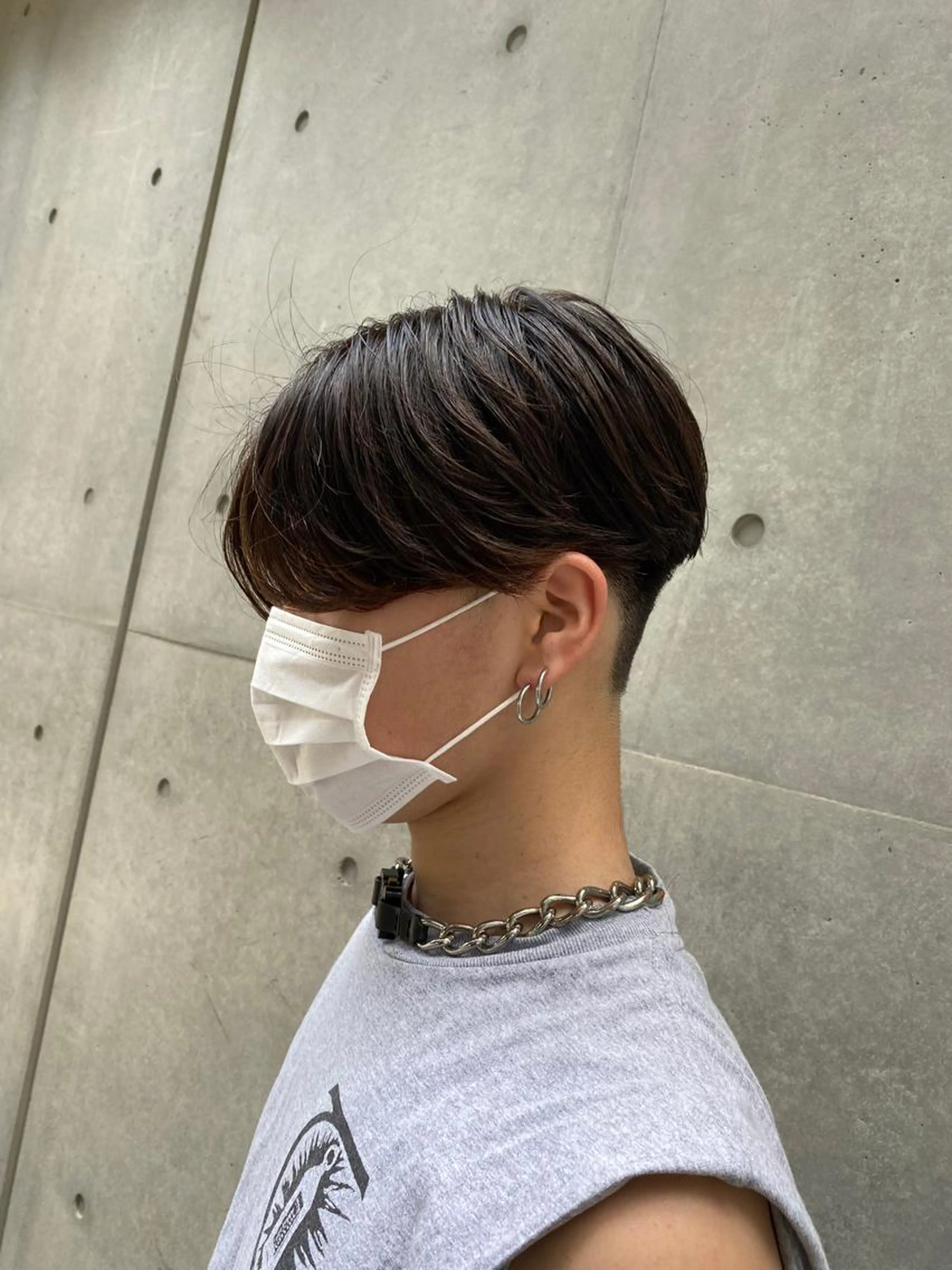 【センターパート限定✨️】平日20時からカット＋毛流れニュアンスパーマ＋トリートメント✂️撮影OKの方のみ！！の写真