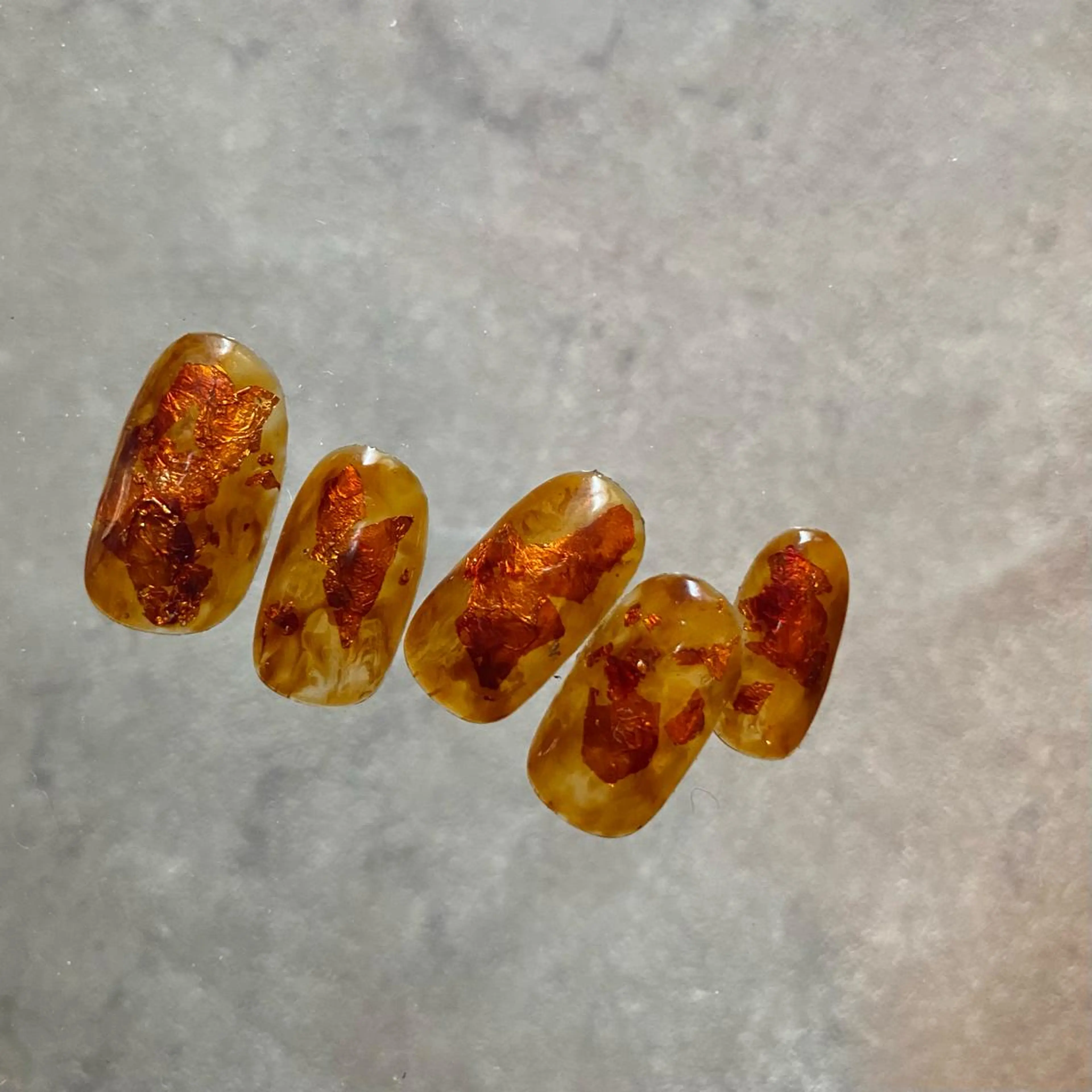 ネイル アートネイル フットネイル ニュアンスネイル 山田 貴子のネイルデザイン