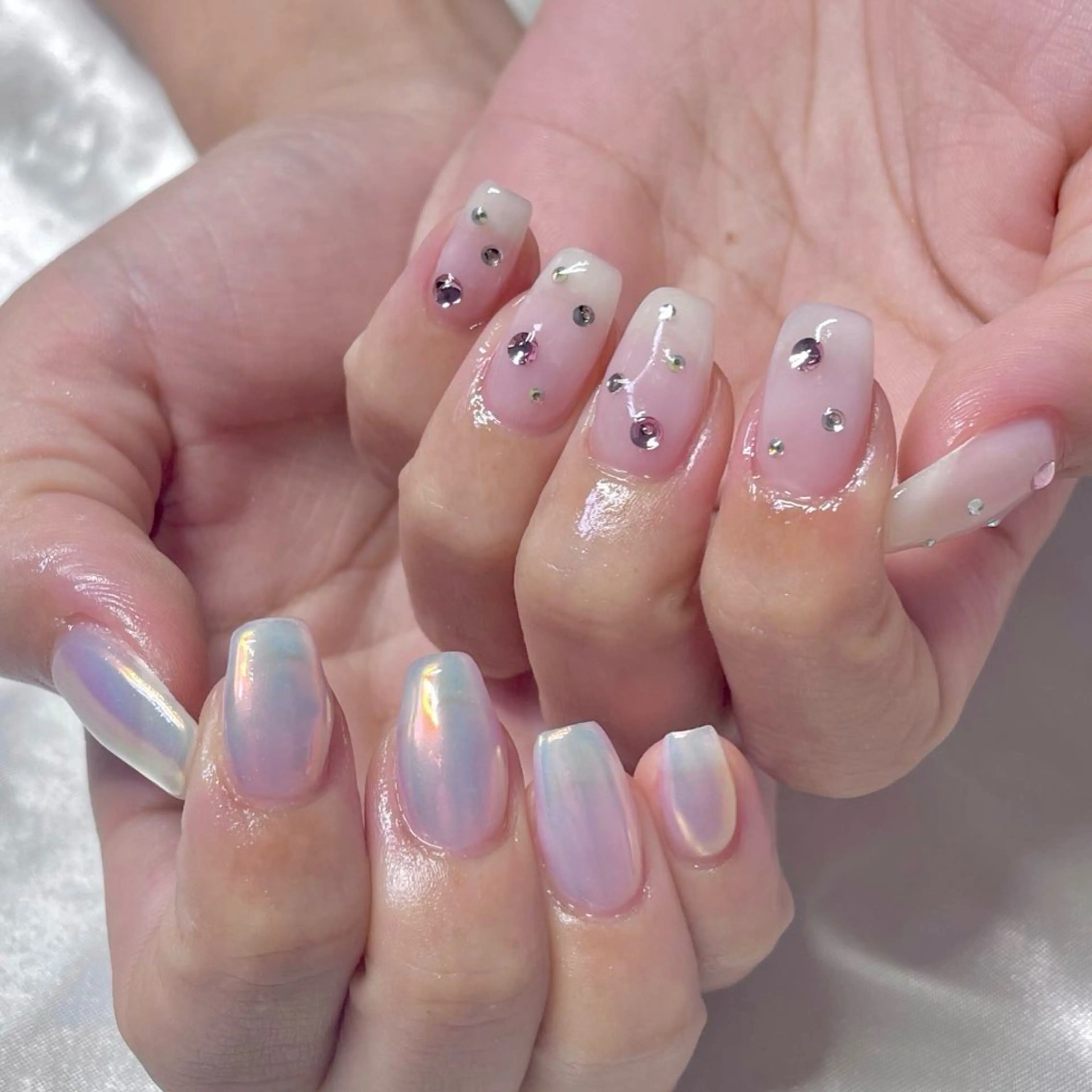 ネイル 長さ出し ハンドネイル RUMI nailのネイルデザイン