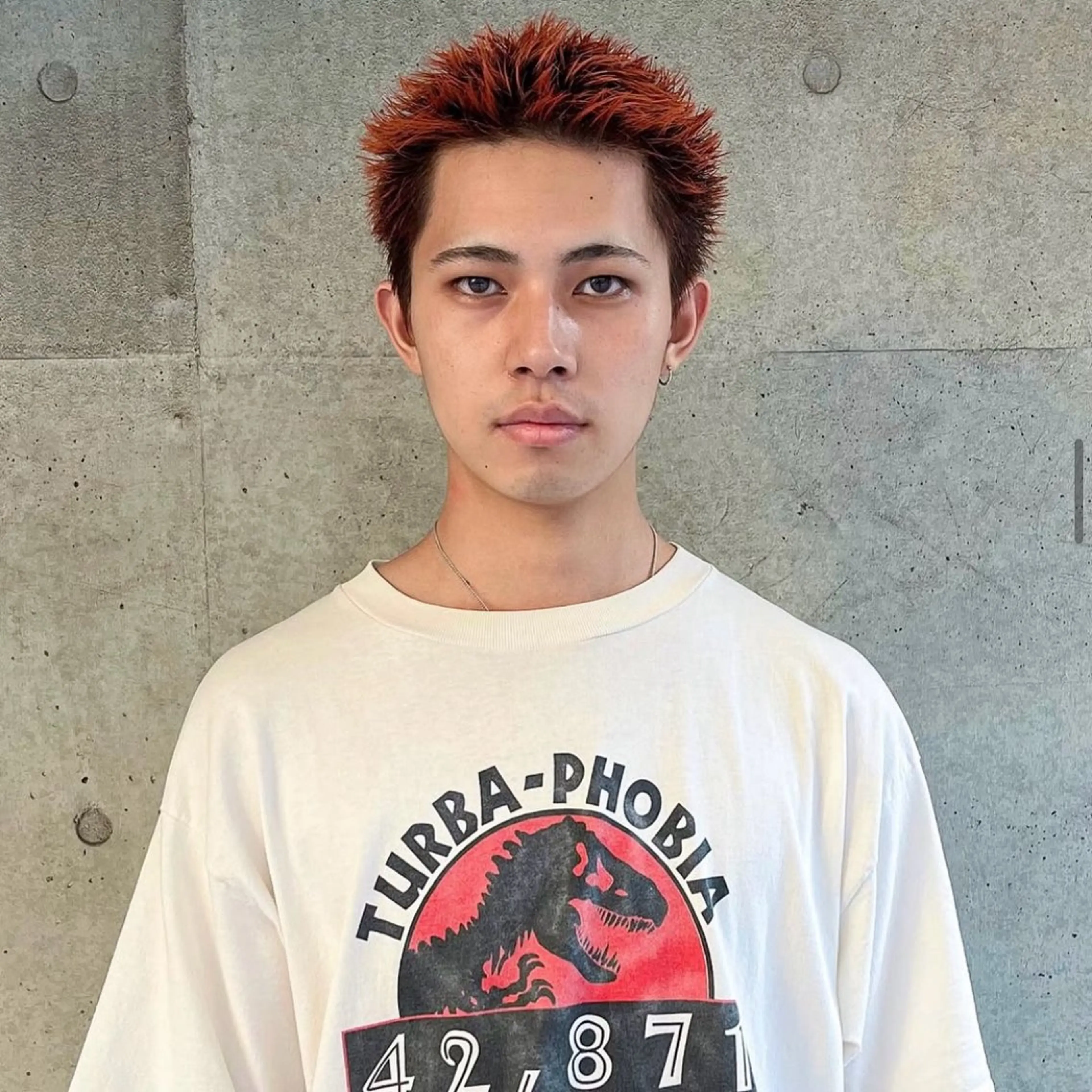 ショート カラー メンズ カット ヘアカラー 鈴木 隼人のヘアスタイル