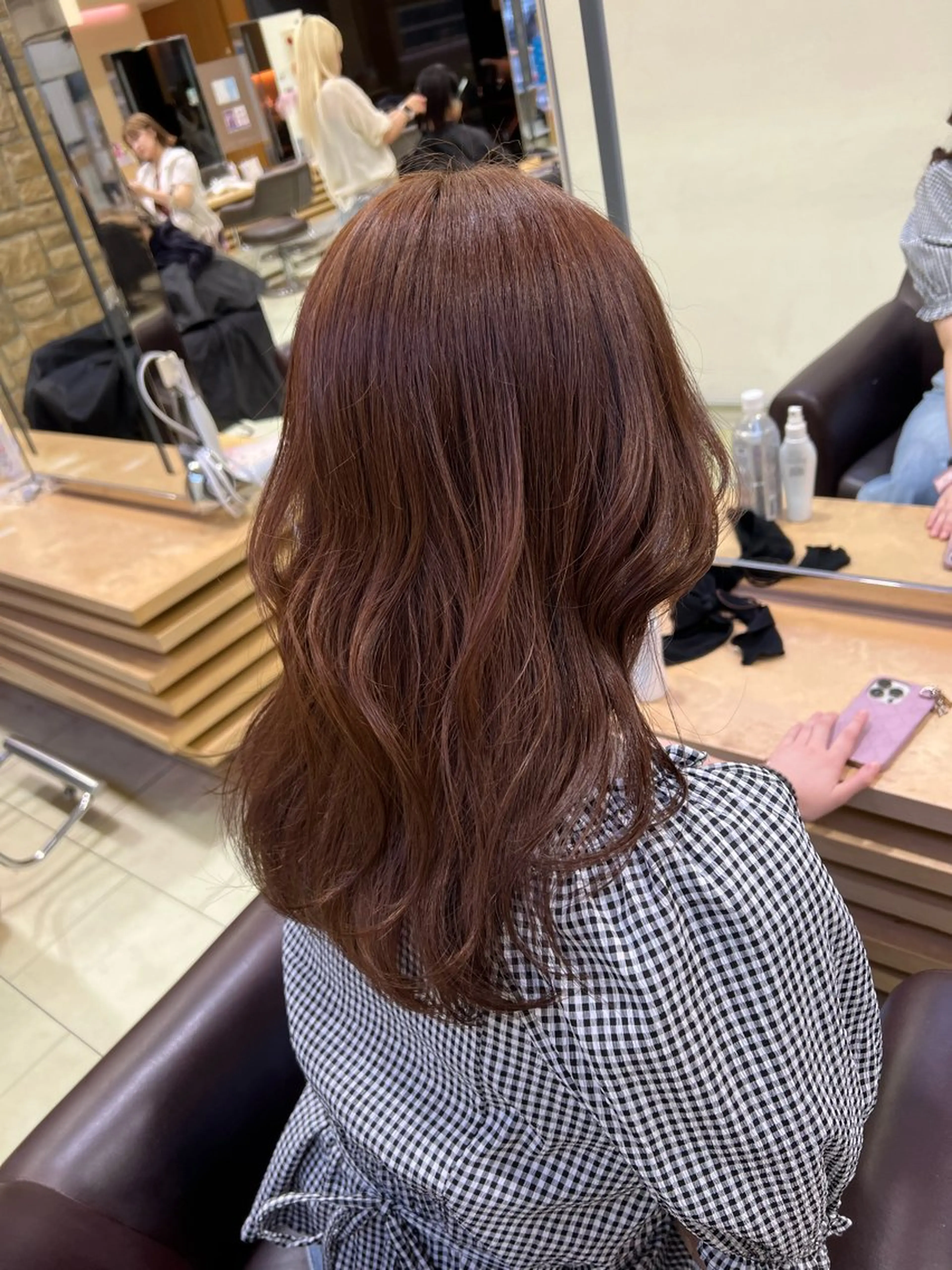 【平日限定】【ミニモ限定】【🉐ミニモ学割有U24】全体カット&カラー&選べるトリートメント💞の写真