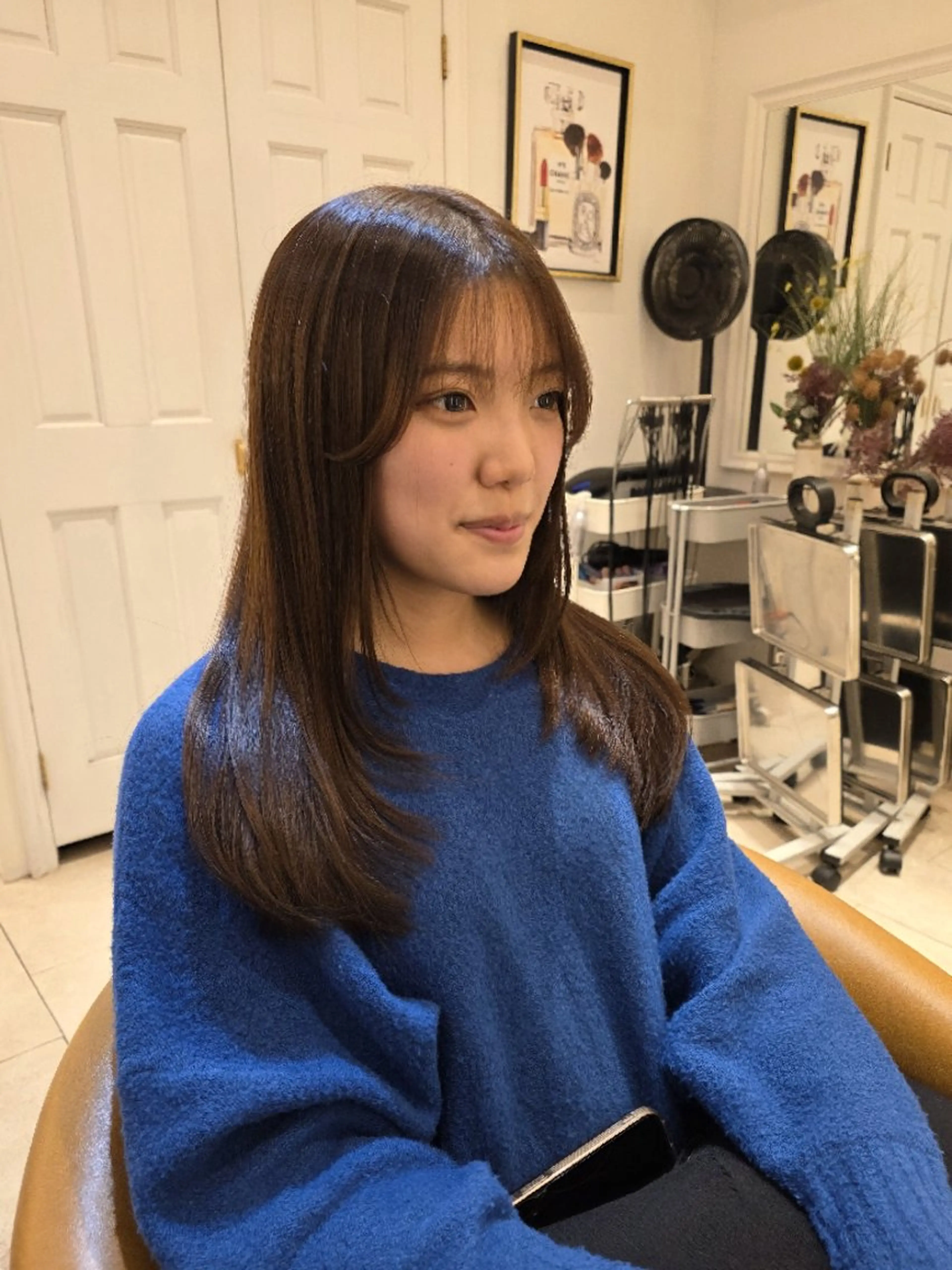 セミロング GRITTERs 泉中央店所属・ボブ/小顔レイヤー/ カットモデル泉中央✨のヘアスタイル