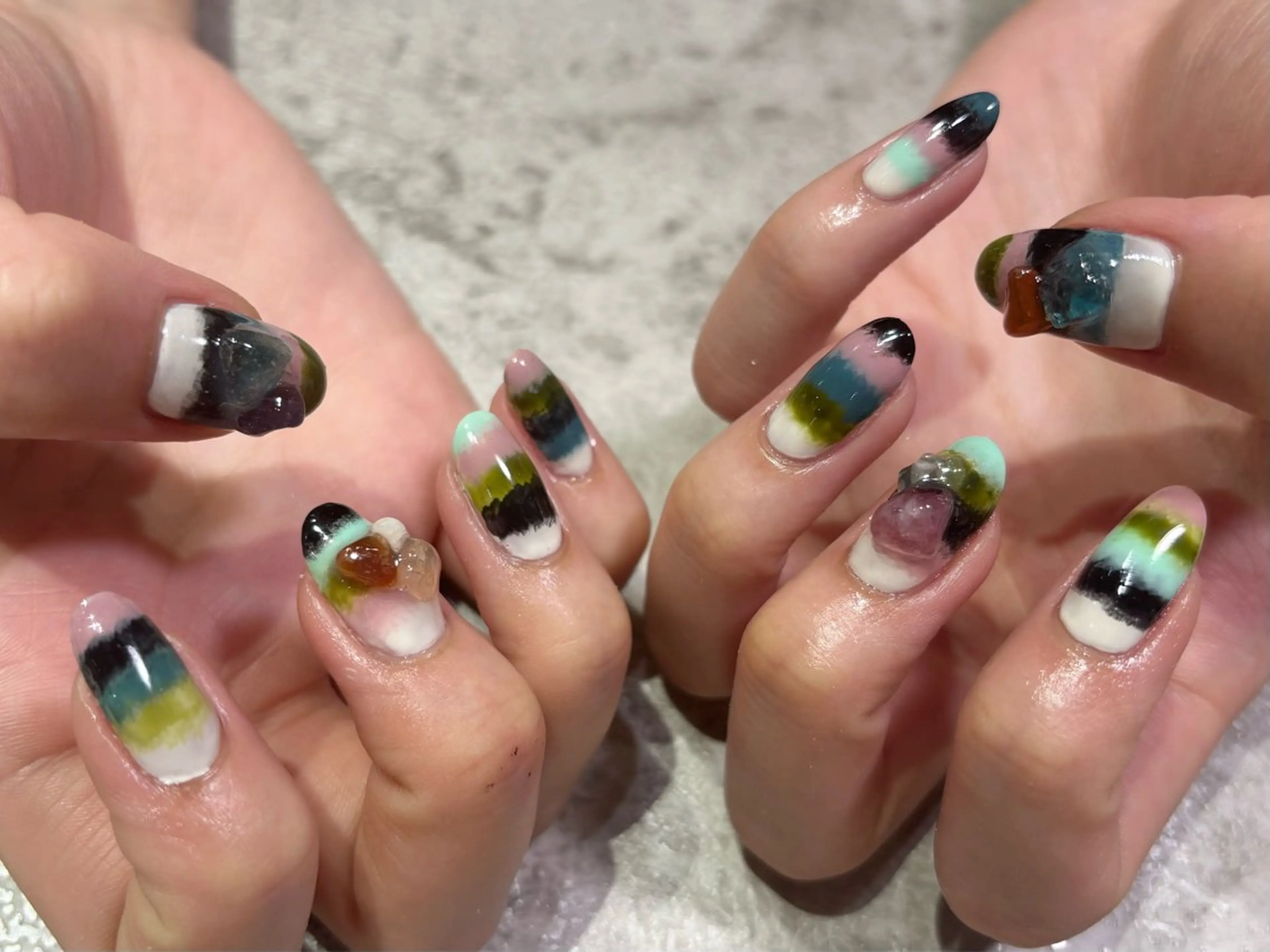 ネイル ハンドネイル Shimizu Mokaのネイルデザイン