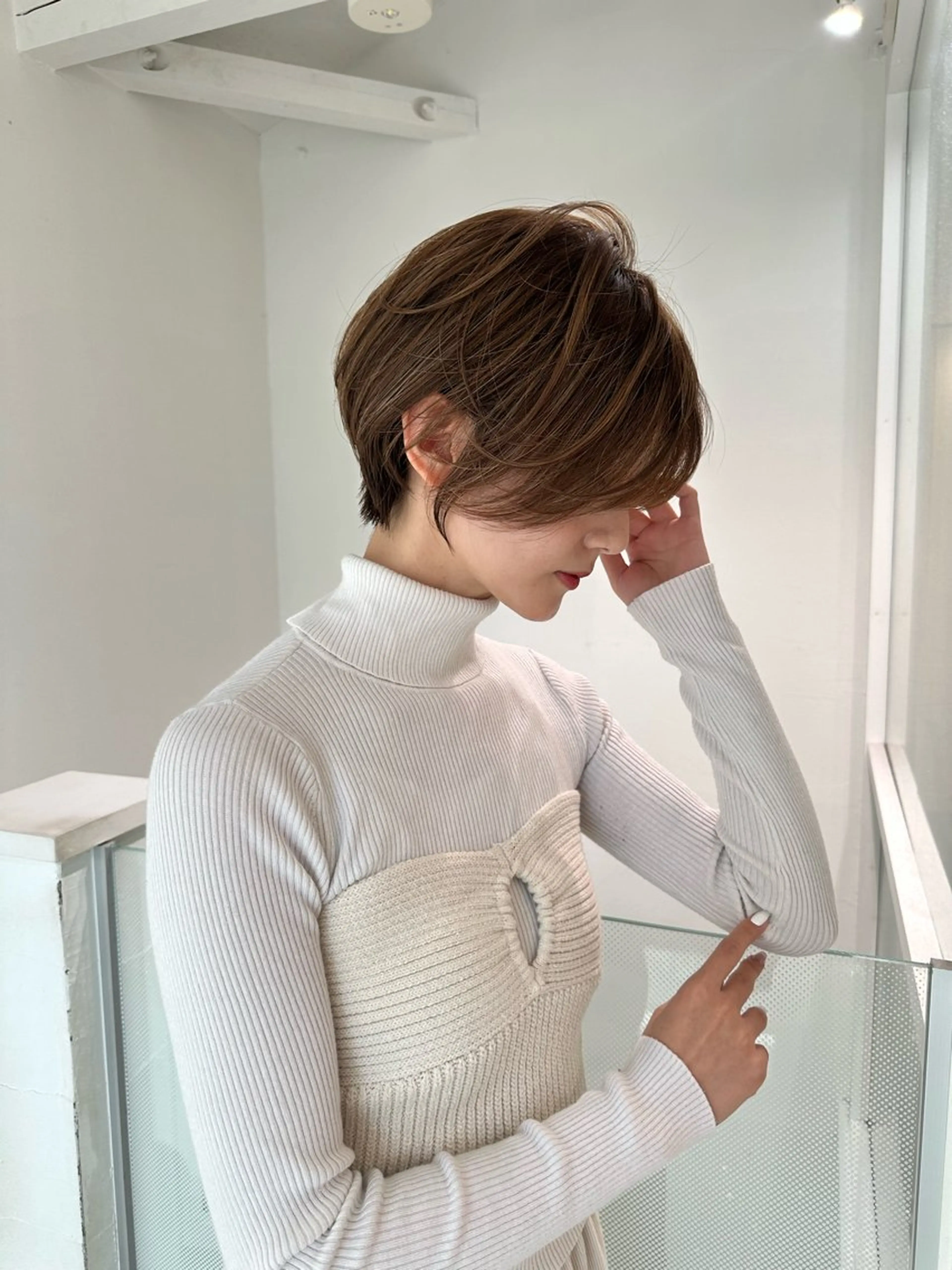 ショート ショートヘア カット ヘアカラー トリートメント ヘッドスパ taiga ショート /レイヤー/矯正🌈のヘアスタイル