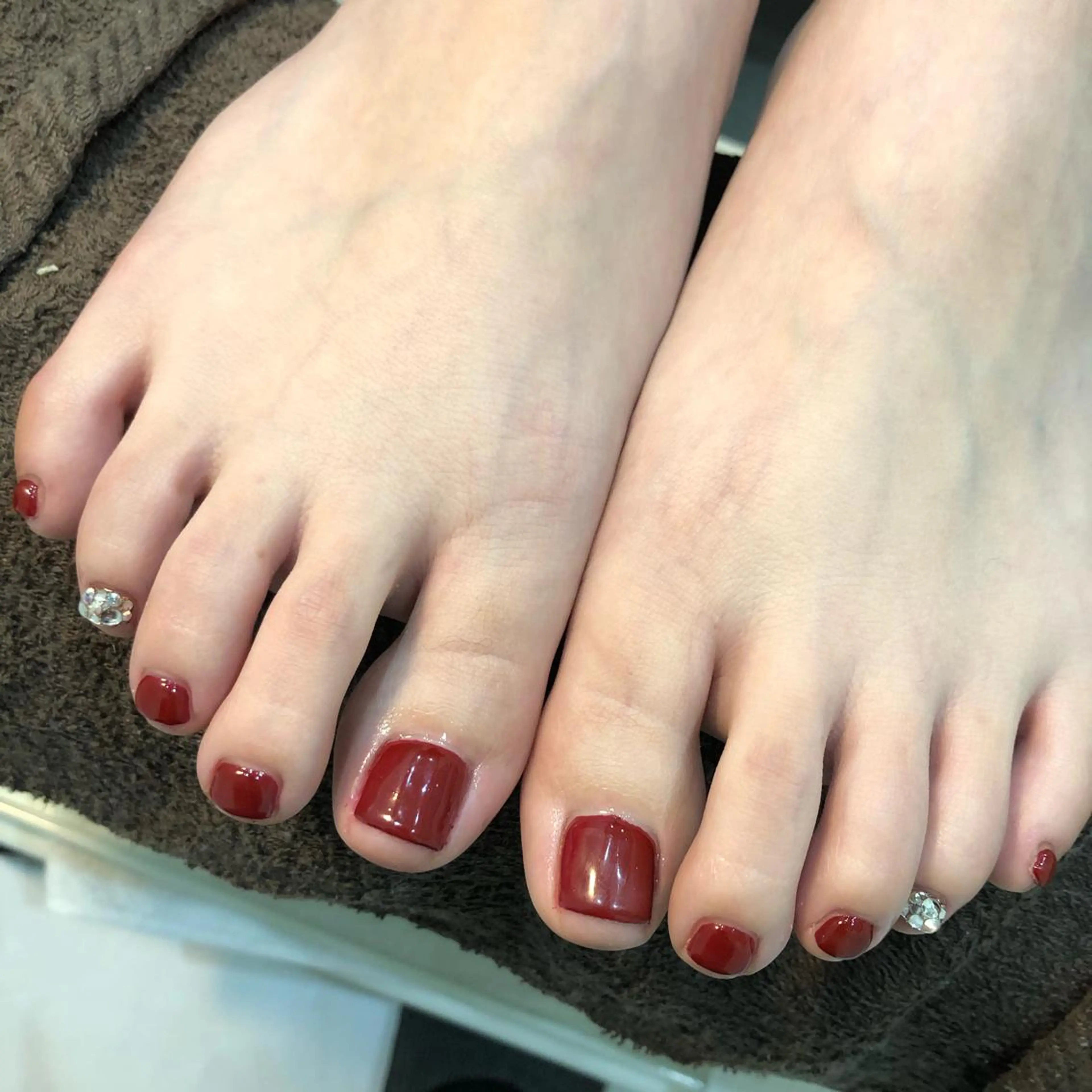 ショート ネイル フットネイル 《LB》ラブリエ Nail&eyeのマツエク・マツパデザイン