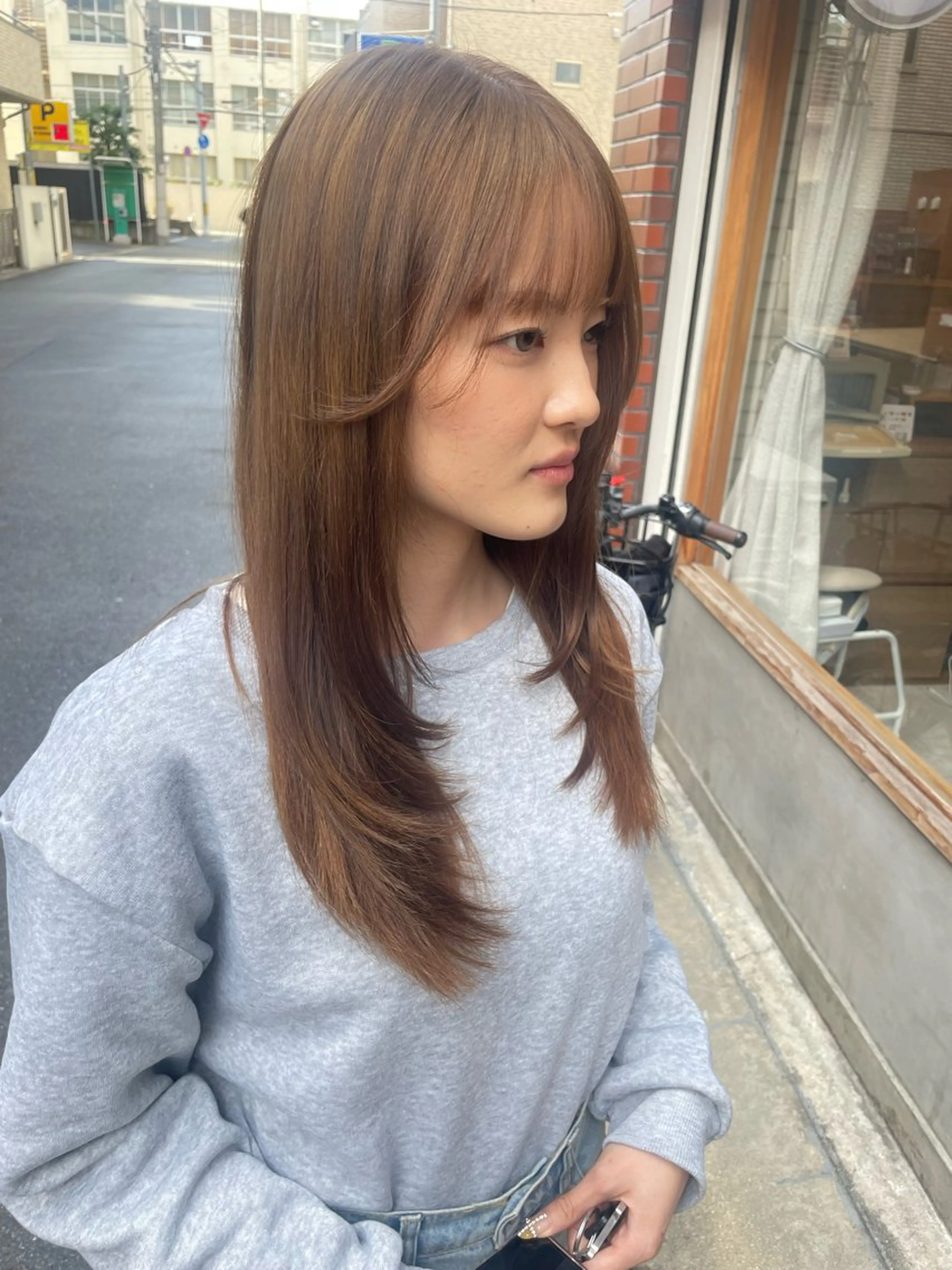 ロング 【ヘアケア特化型】 ネウィ京橋　juriのヘアスタイル