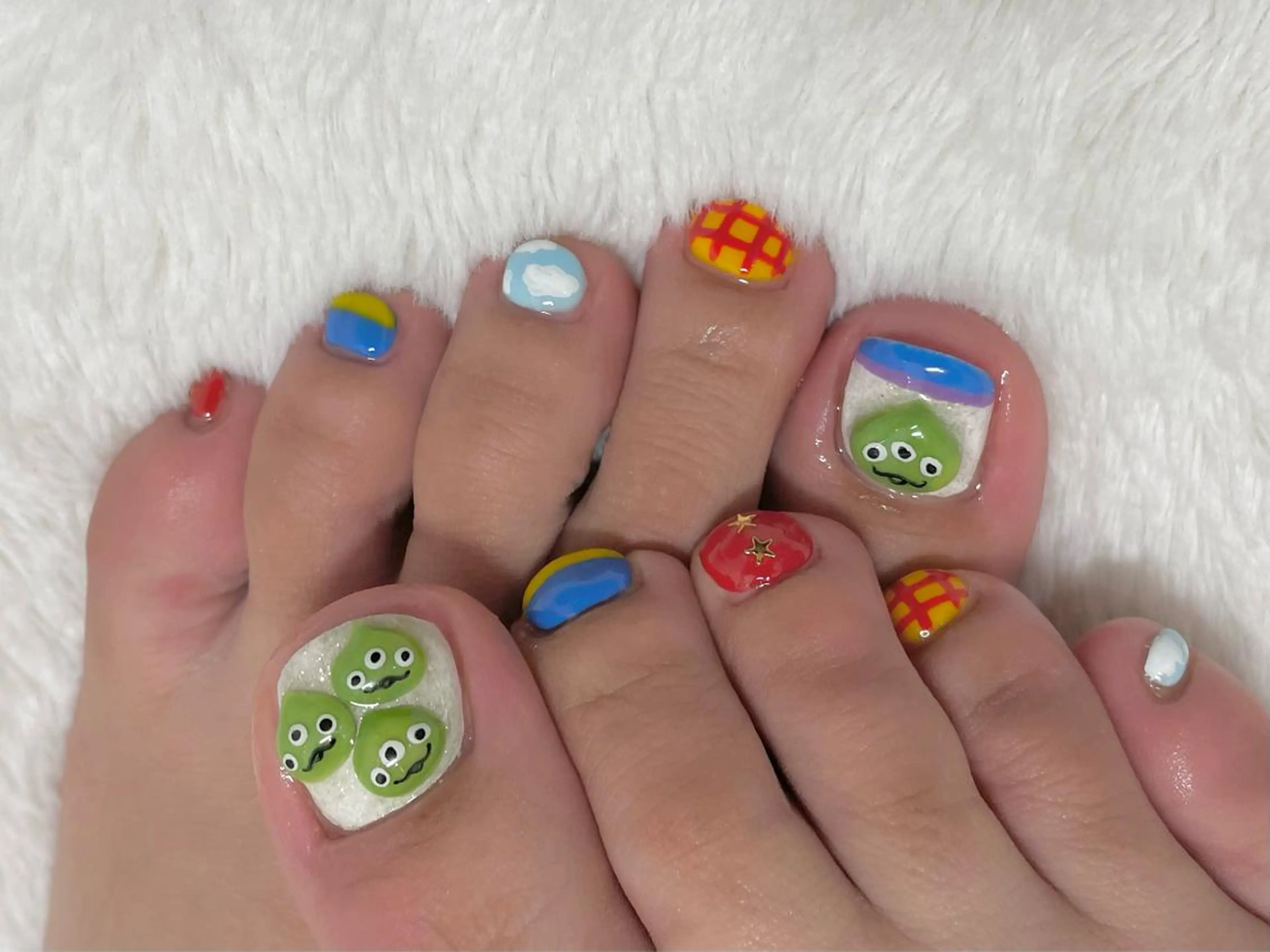 ネイル グリーン riri nail所属・riri-nail Rie Endoのネイルデザイン