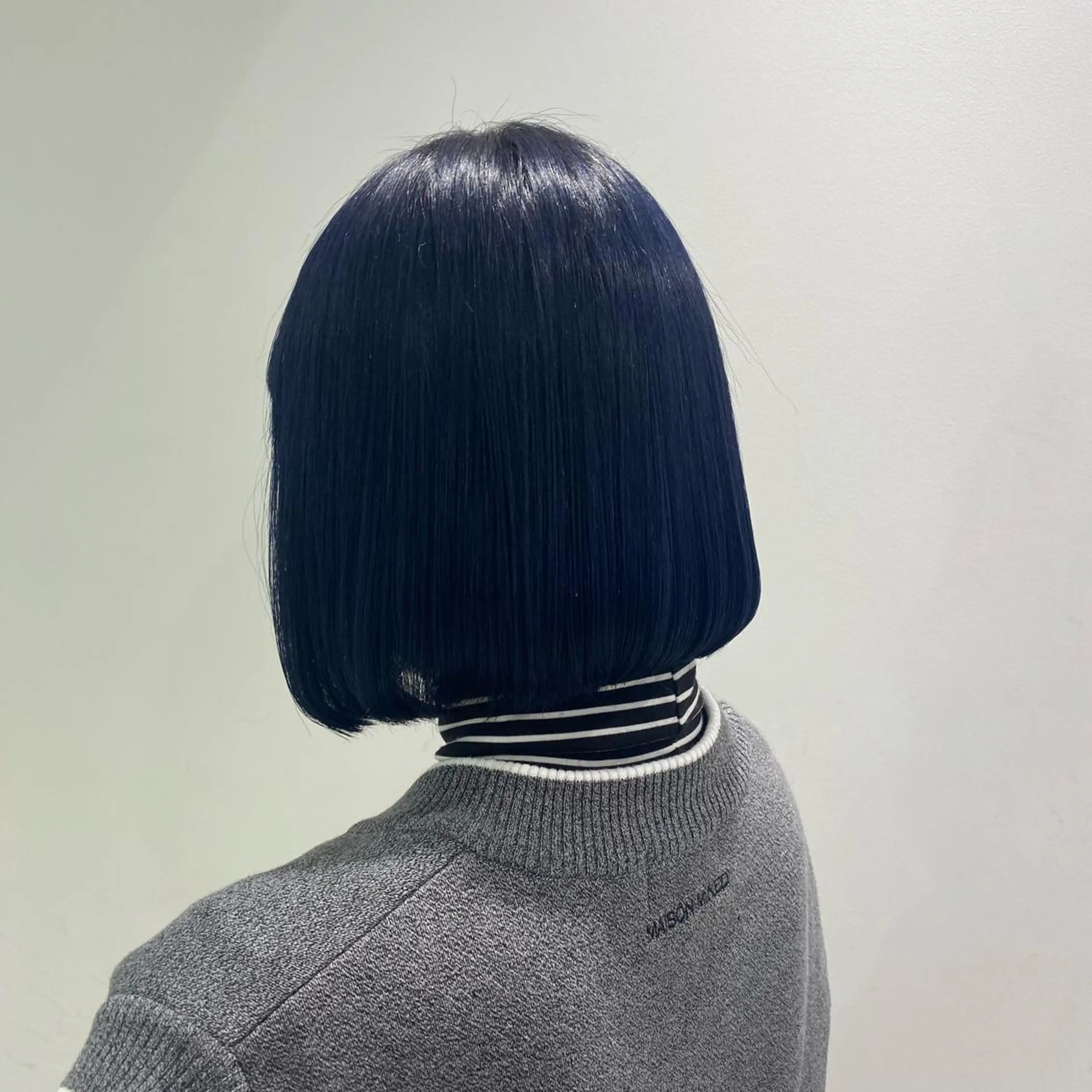 ショート カラー パーマ ヘアアレンジ メンズ キッズ ネイル マツエク・マツパ ブルーカラー ネイビーカラー ブルー ネイビー Lumo所属・💖横浜ブリーチなし 💖MIHOのヘアスタイル