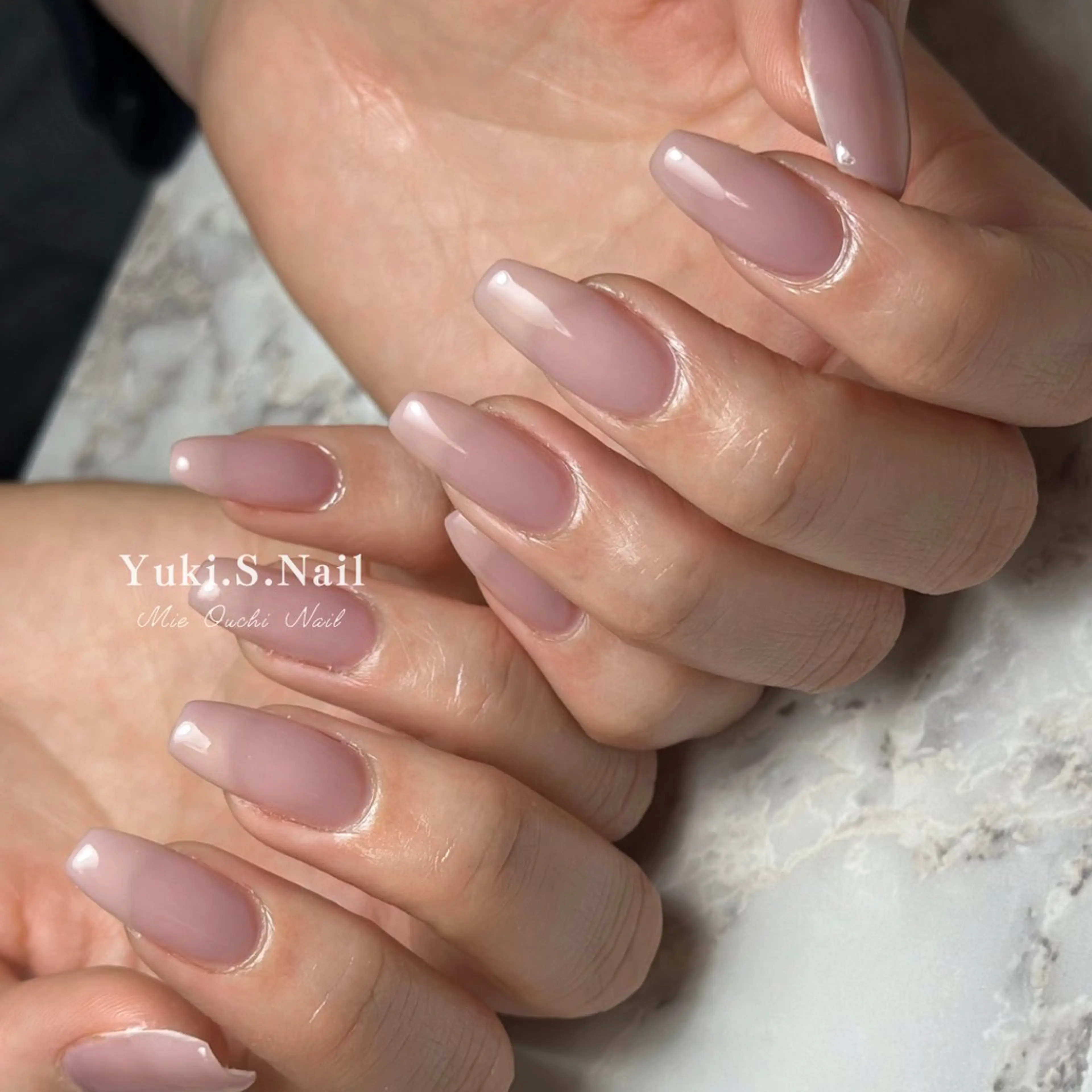ロング ハンドネイル Yuki S.Nailのネイルデザイン