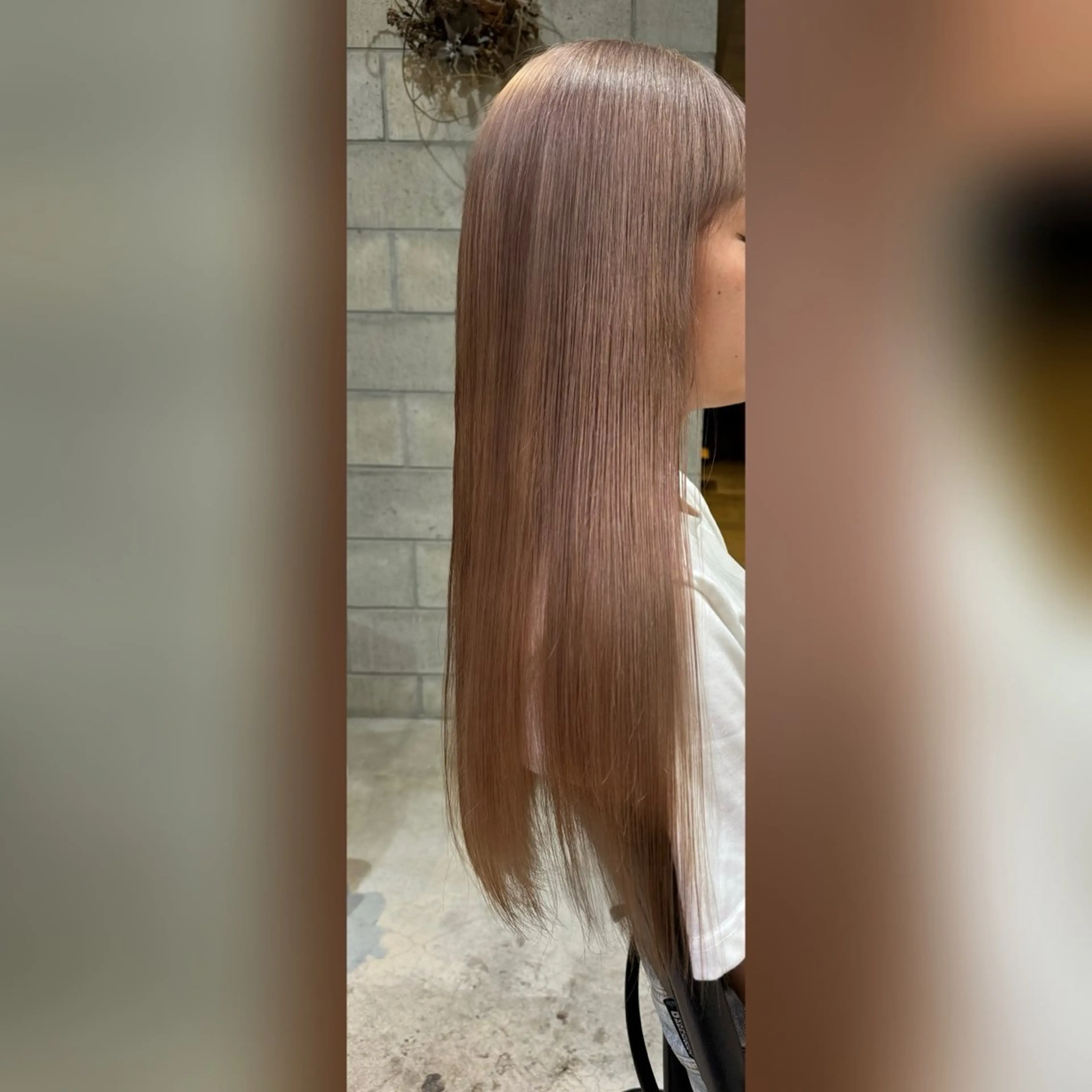 ロング ヘアカラー カラー/ 髪質改善/新吾ありさのヘアスタイル