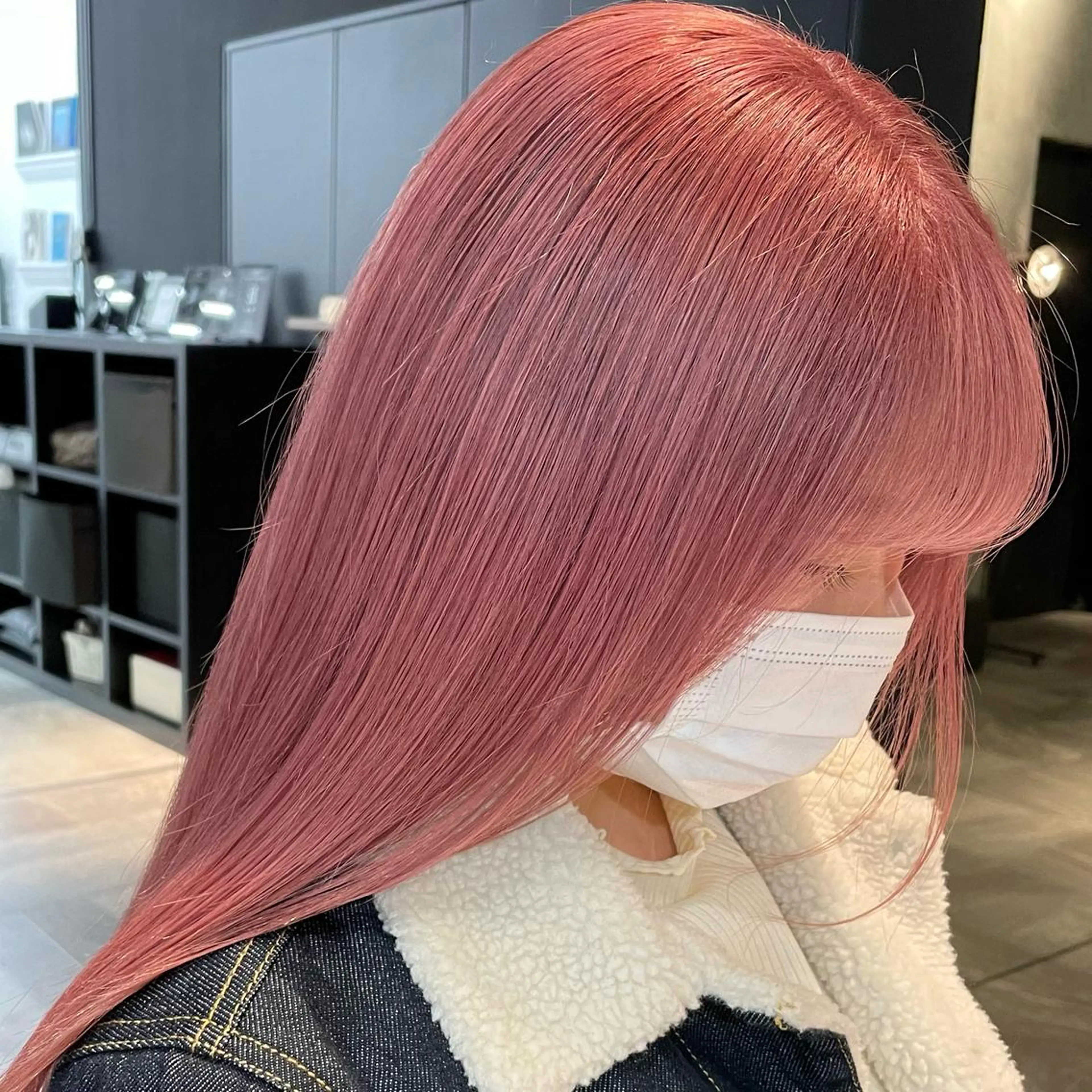 ロング カラー ヘアアレンジ 【柔らか透明感✨/ 似合せ前髪】大石葉月のヘアスタイル