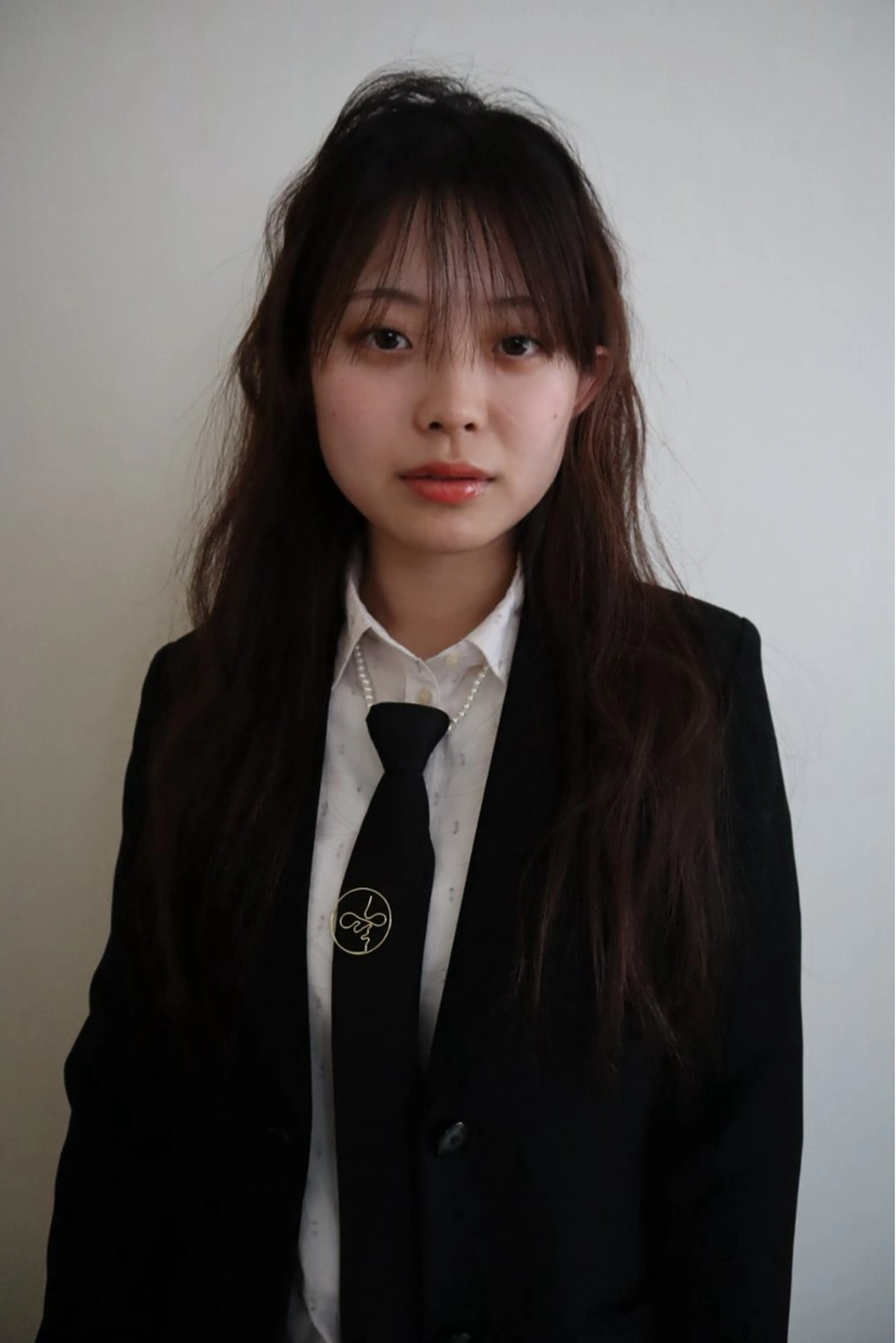 ロング カラー 金尾 凜のヘアスタイル