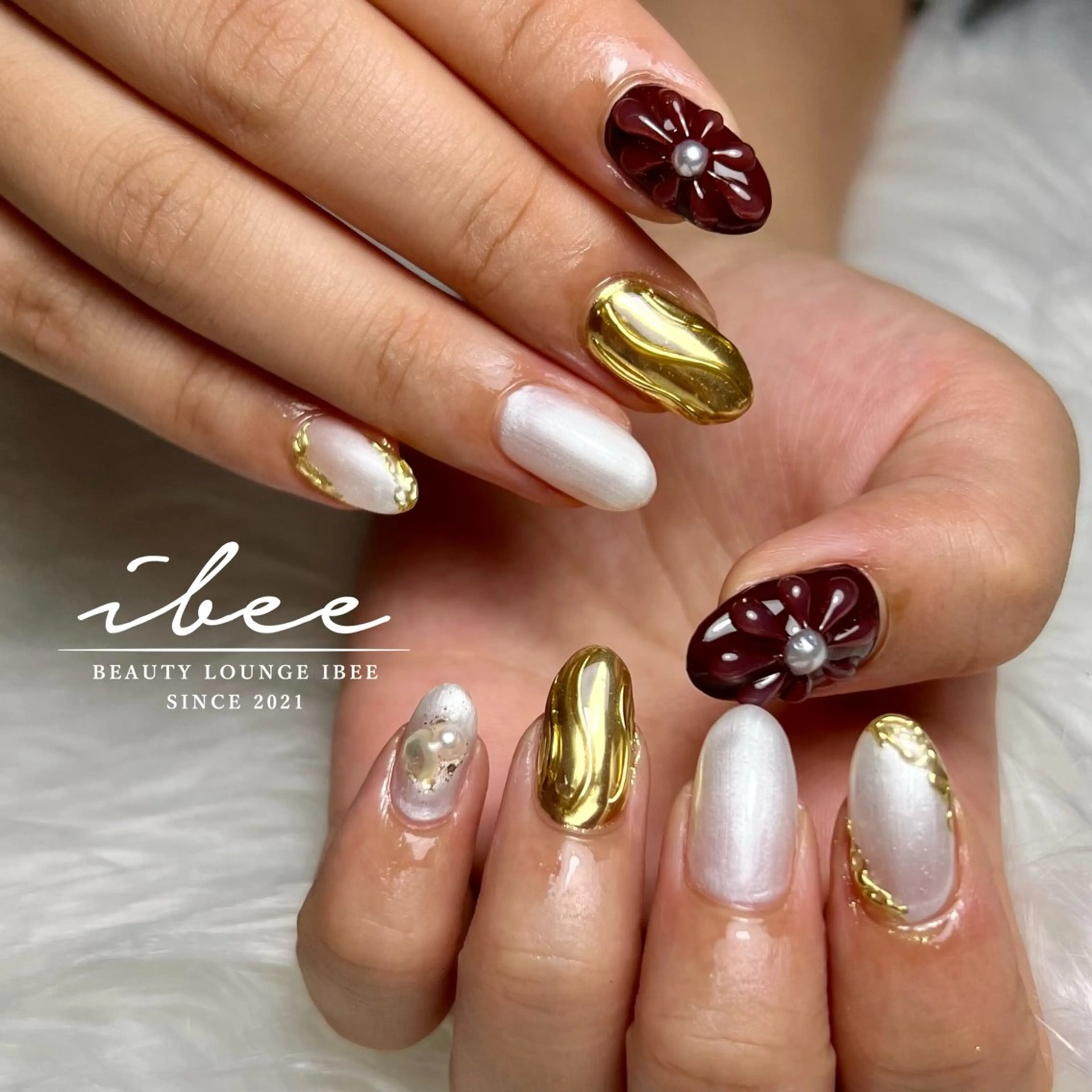 ネイル ハンドネイル ibee nail 🤍yumiのネイルデザイン