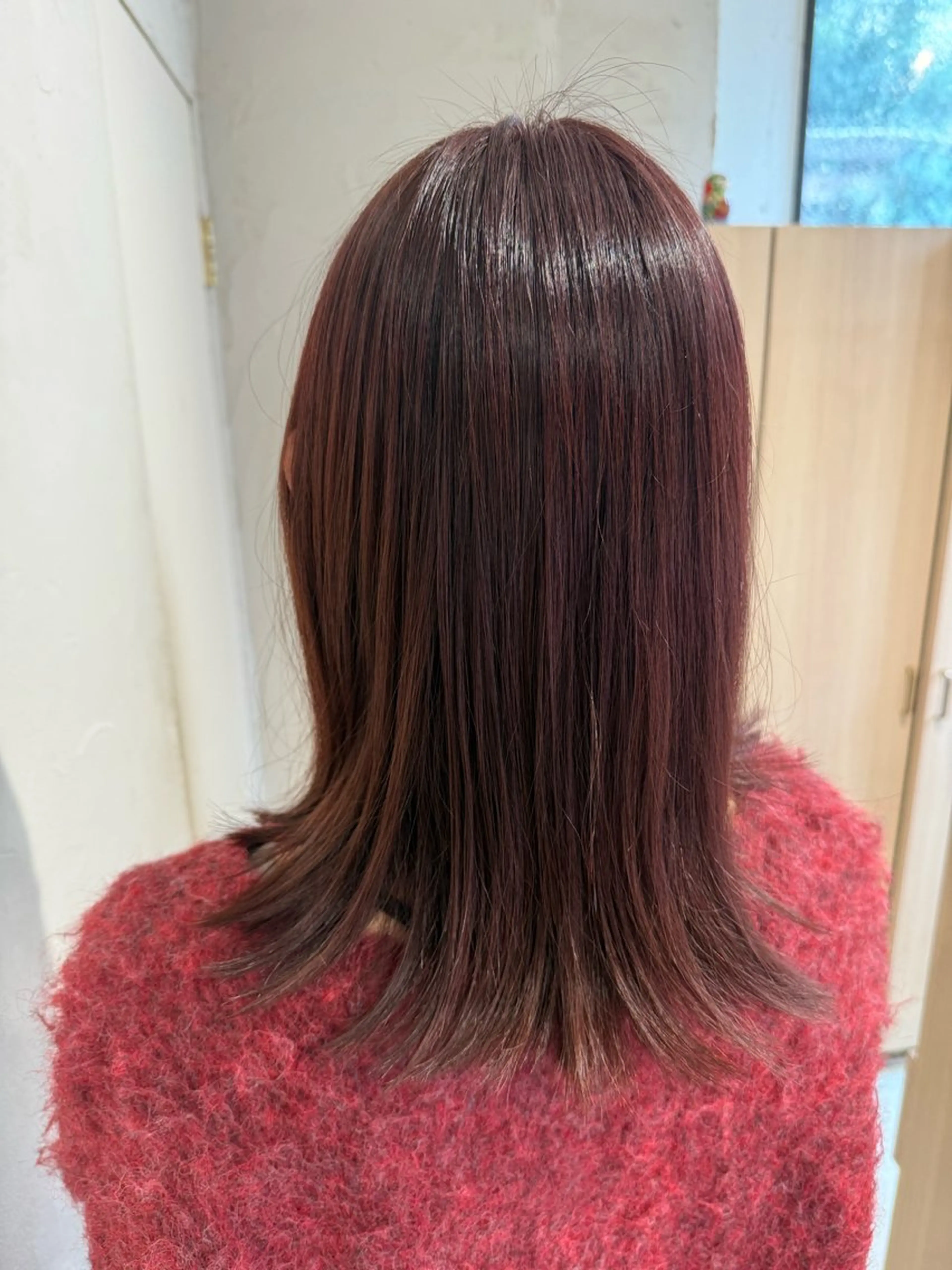 セミロング カラー カット ヘアカラー 🩶 AIRA / 透明感カラー 🩶のヘアスタイル