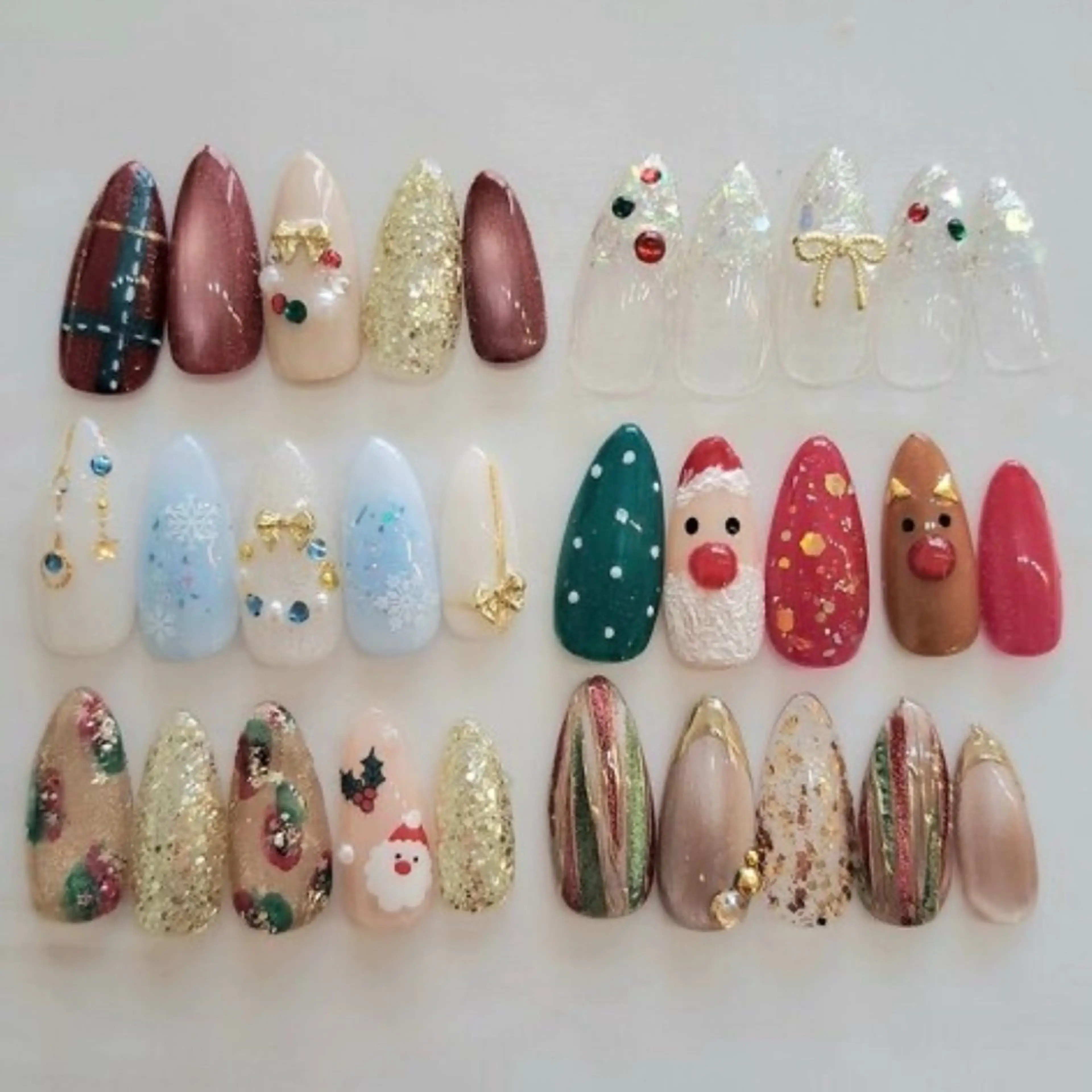 〈オフ有〉 6種類から選べるクリスマスデザインの写真