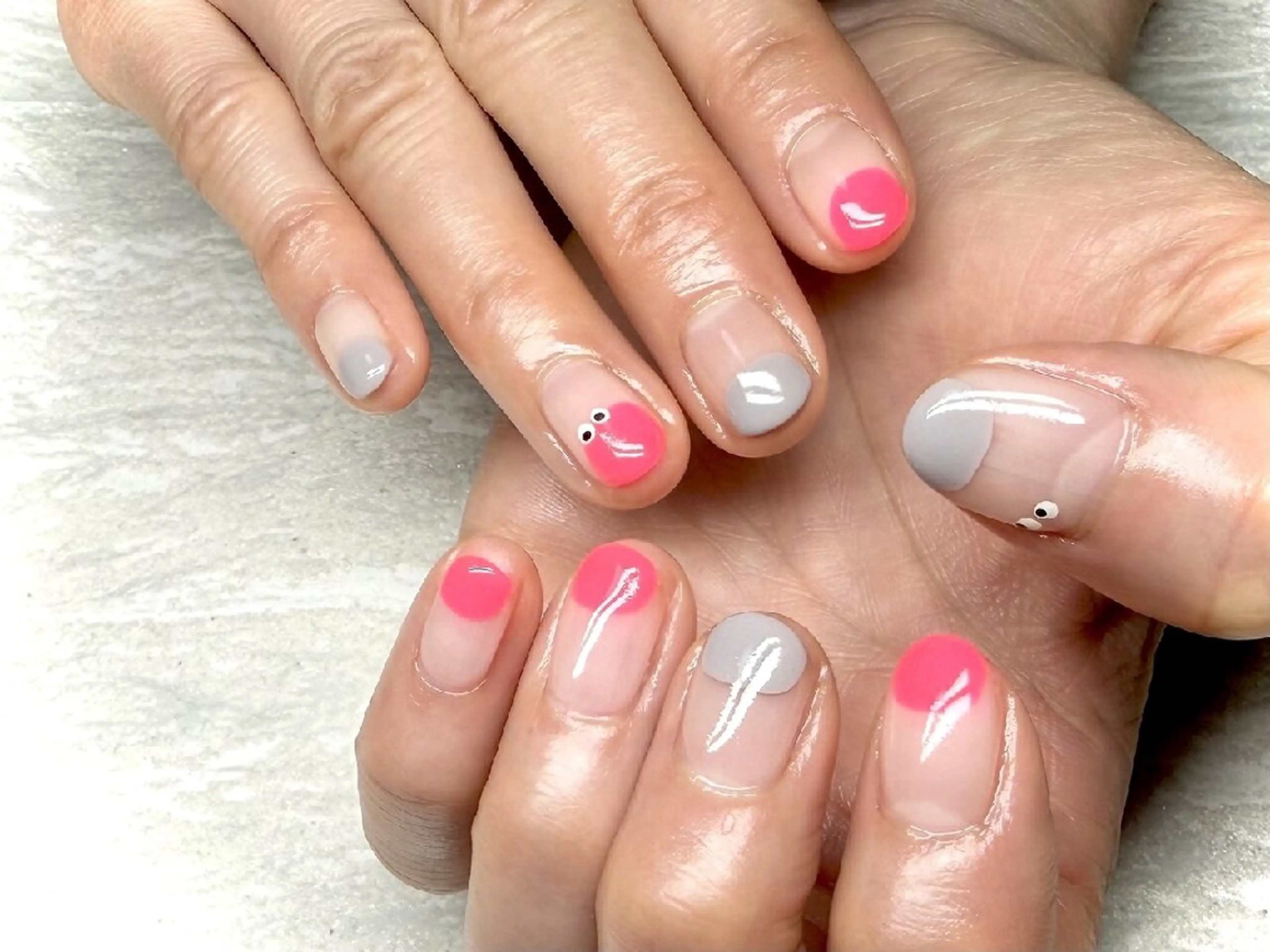 ネイル アートネイル 入学式 卒業式 韓国ネイル 持ち込み ハンドネイル JULIE NAILのネイルデザイン