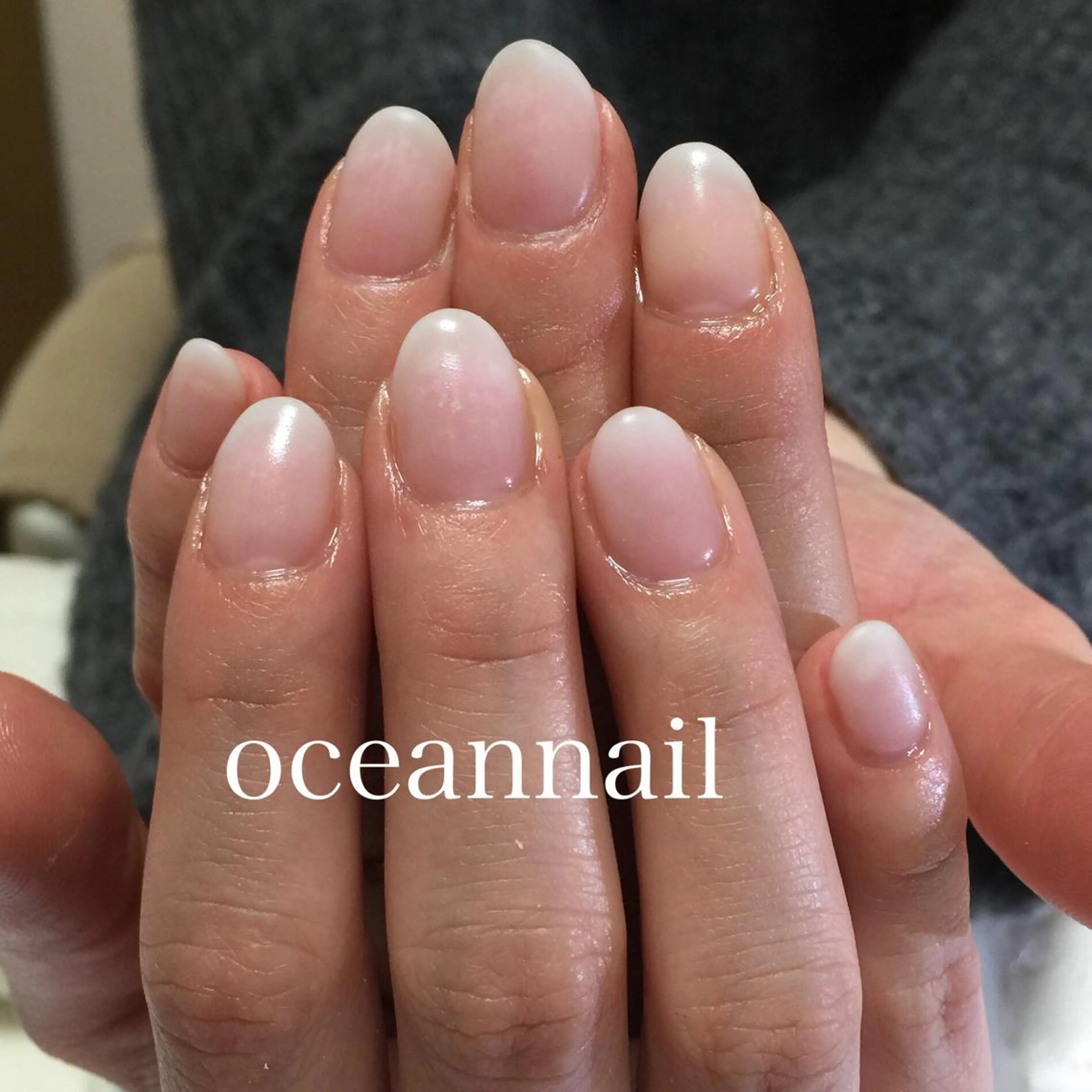 ネイル グラデーション マットネイル プライベートサロン oceannailのネイルデザイン