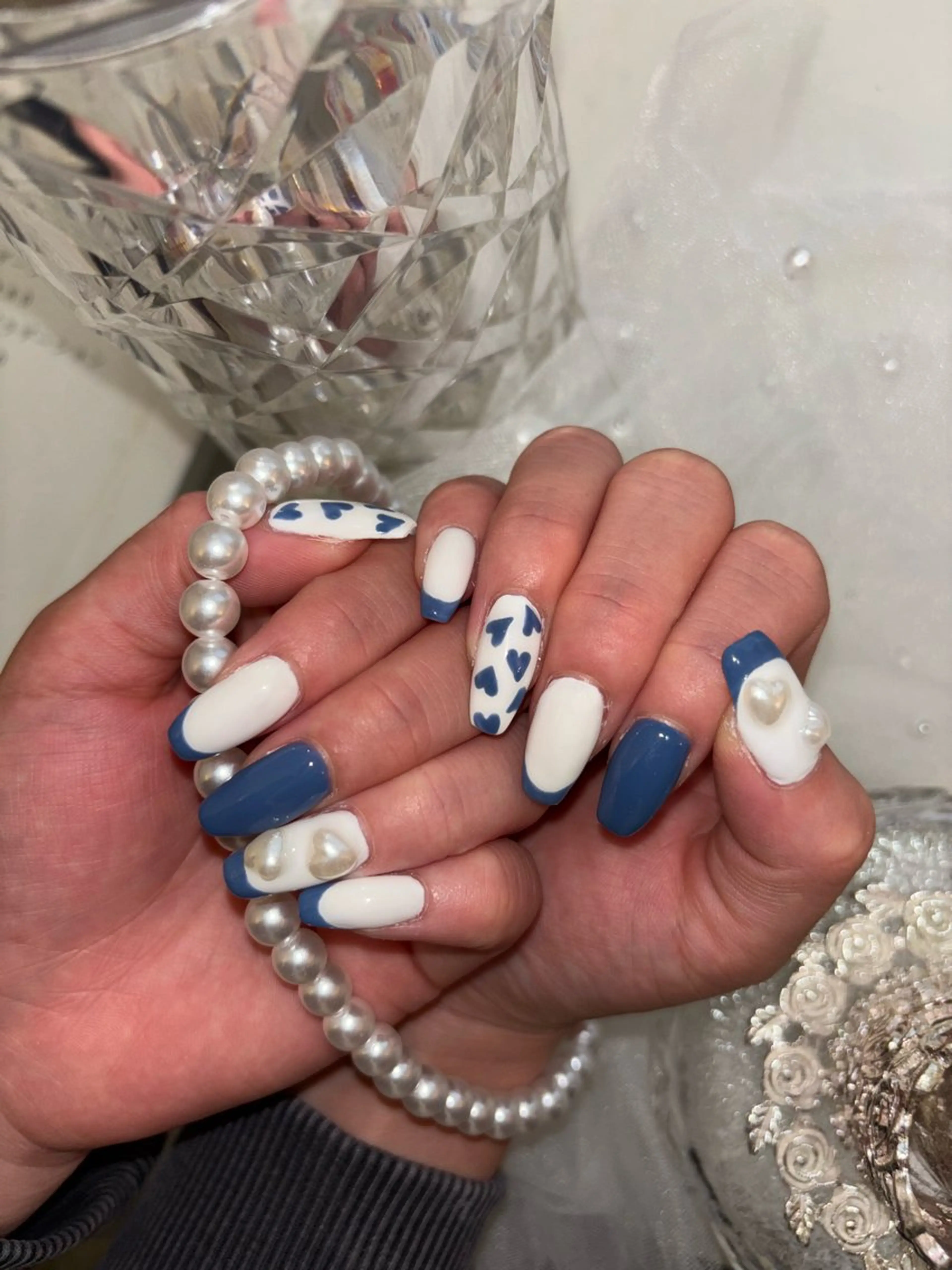 ネイル ハンドネイル CREVIO小美玉店 Fukaのネイルデザイン