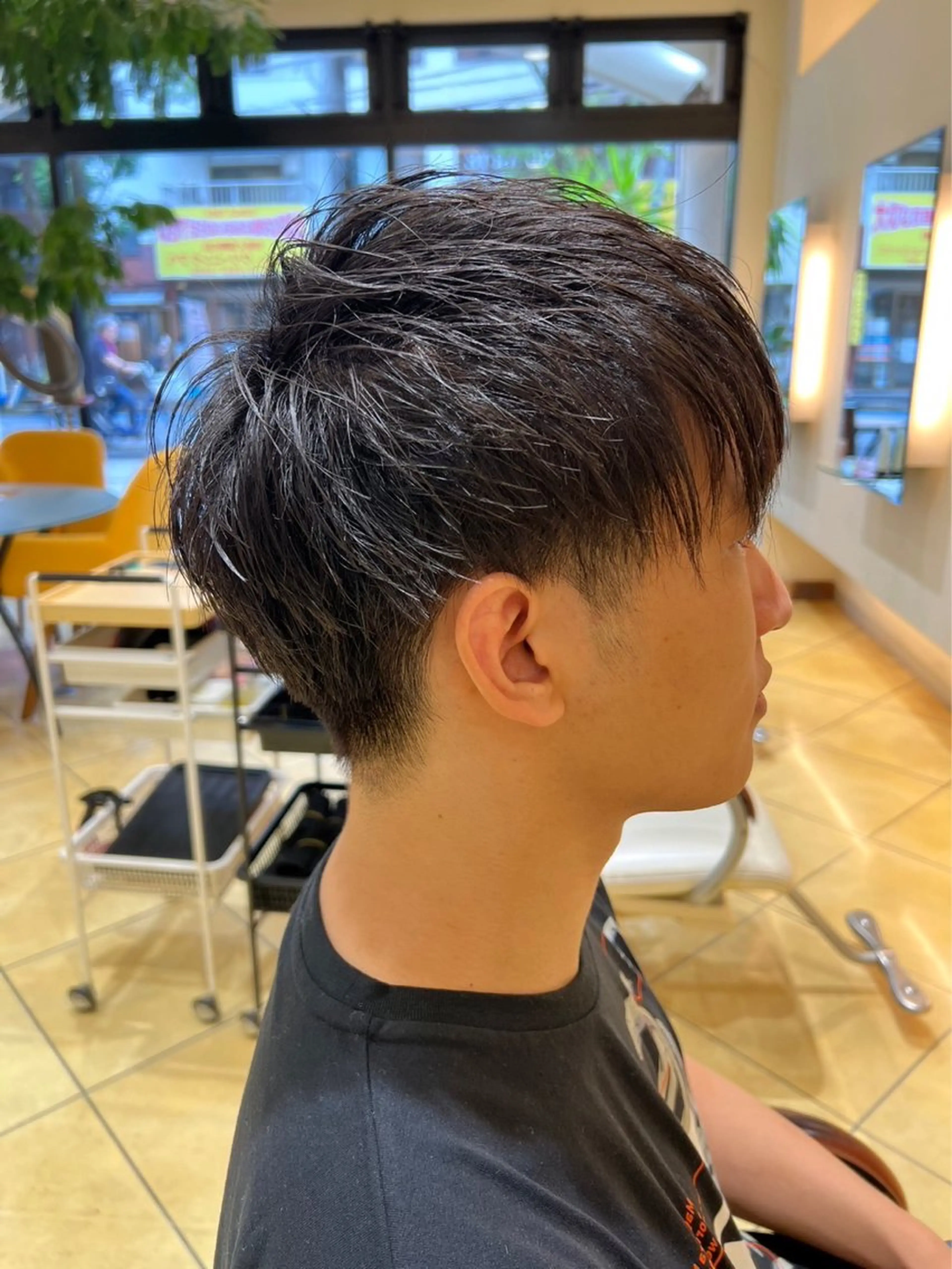 ショート メンズ 刈り上げ 吉澤 杏美のヘアスタイル