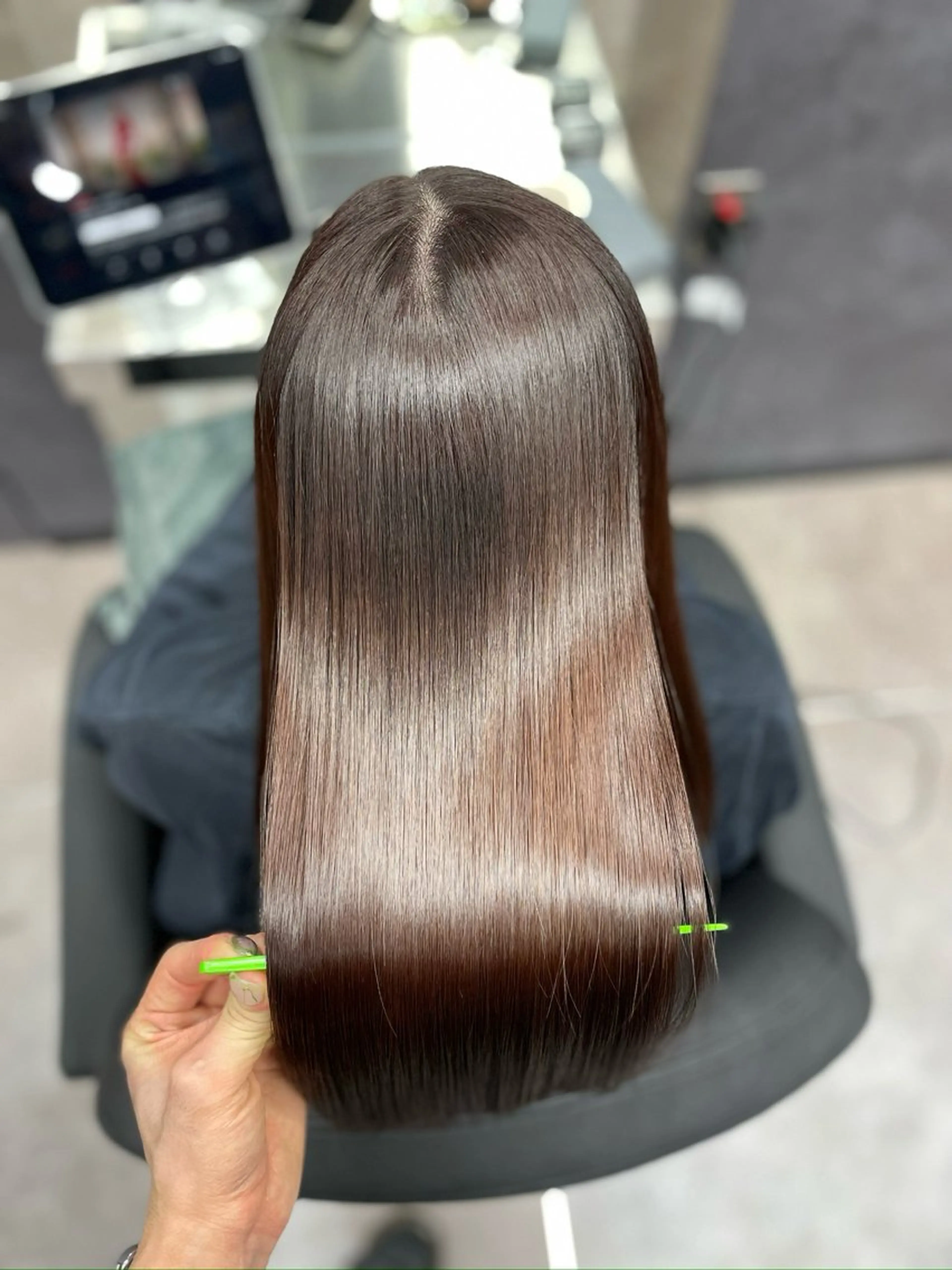 ロング カット 縮毛矯正 トリートメント CYNTHIADUE 店長｜ IRISUのヘアスタイル