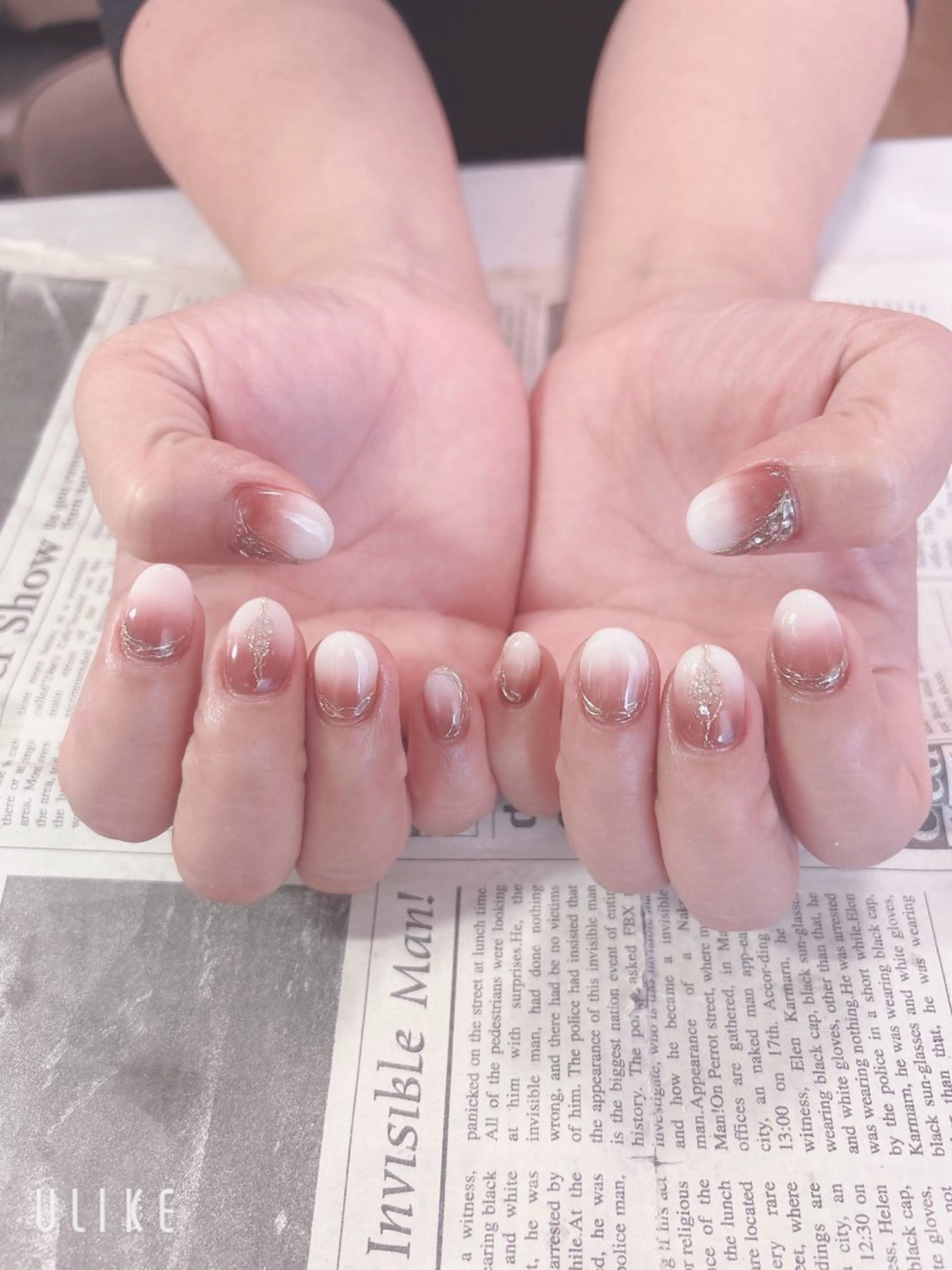 ネイル ミラーネイル ハンドネイル ハンドケア 森山 舞のネイルデザイン