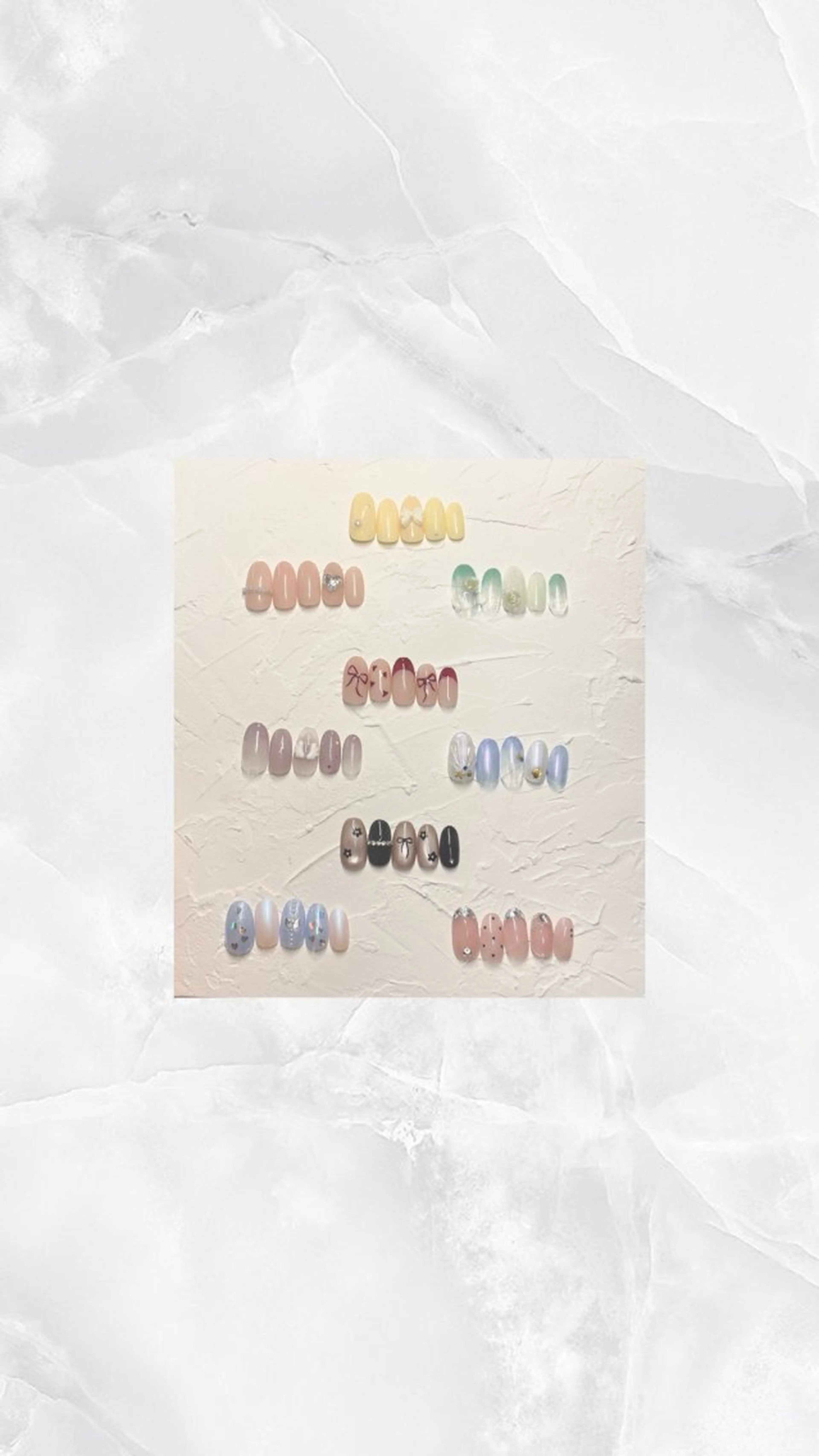 ネイル Me19🕊️‎🤍 yuriのネイルデザイン