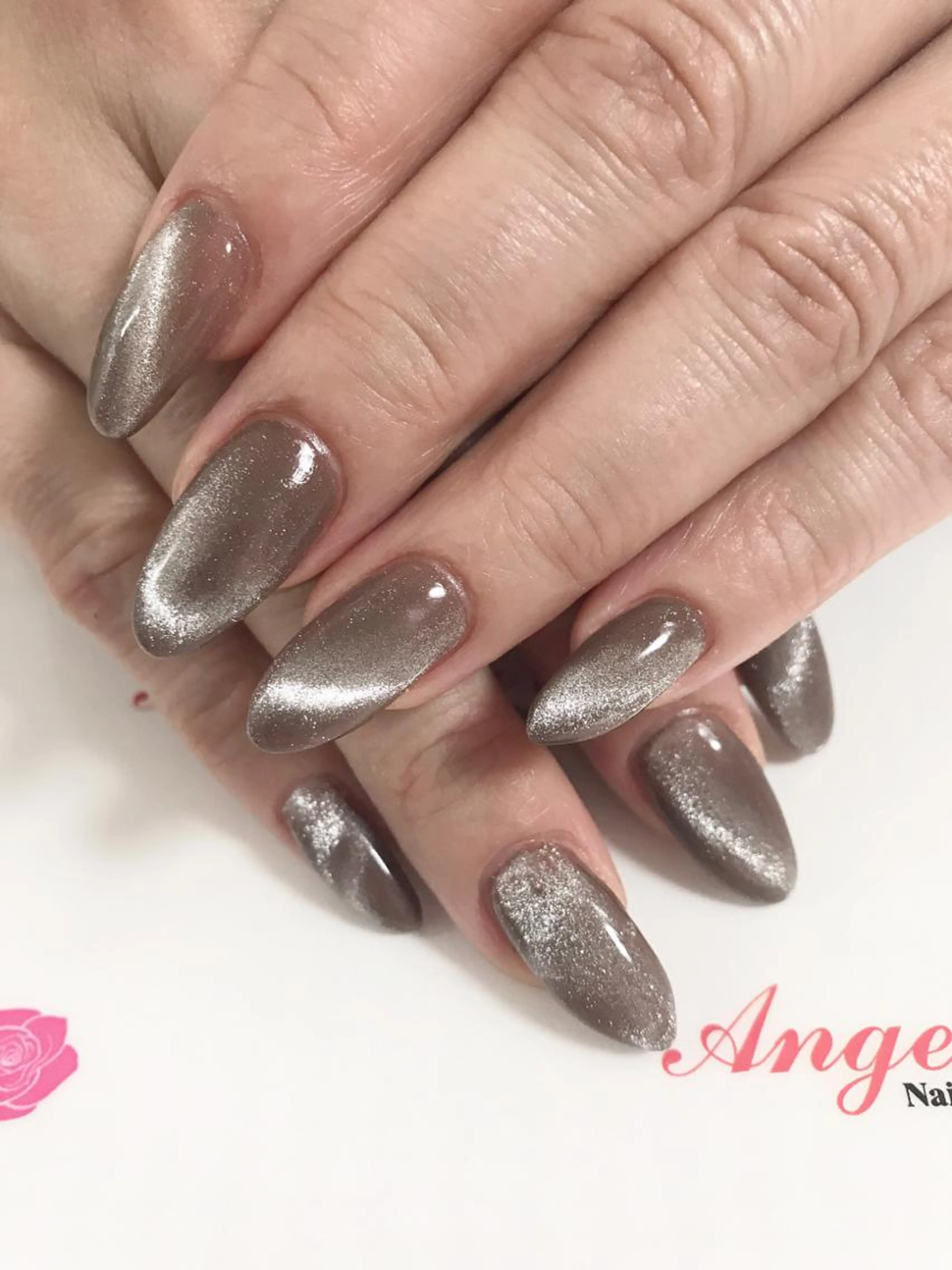 ⭐︎オフ込み⭐︎大流行！パラジェル使用★スターギャラクシーorマグネットネイル★お好きなお色選べます！の写真