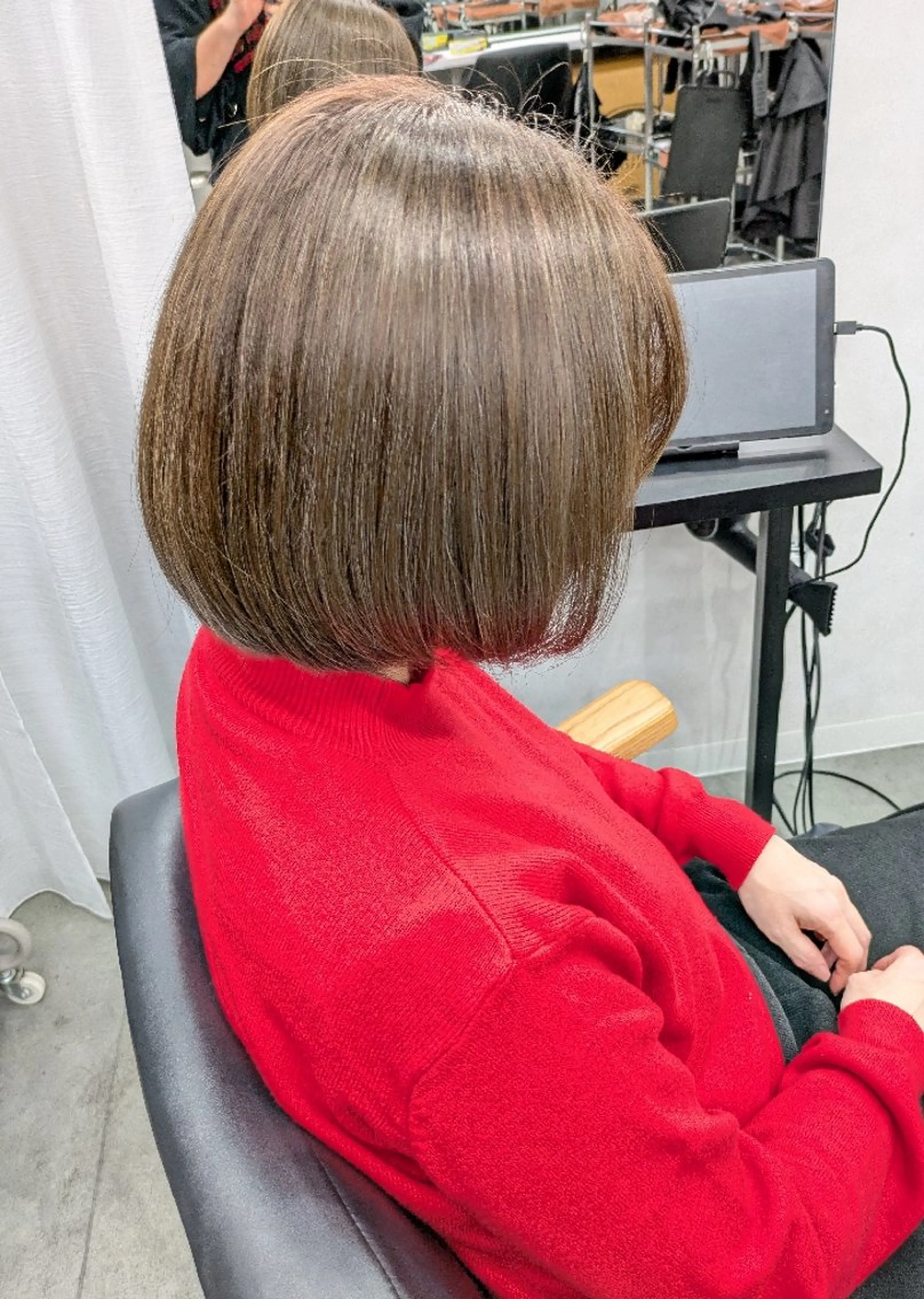 ワンカラー＋トリートメントの写真