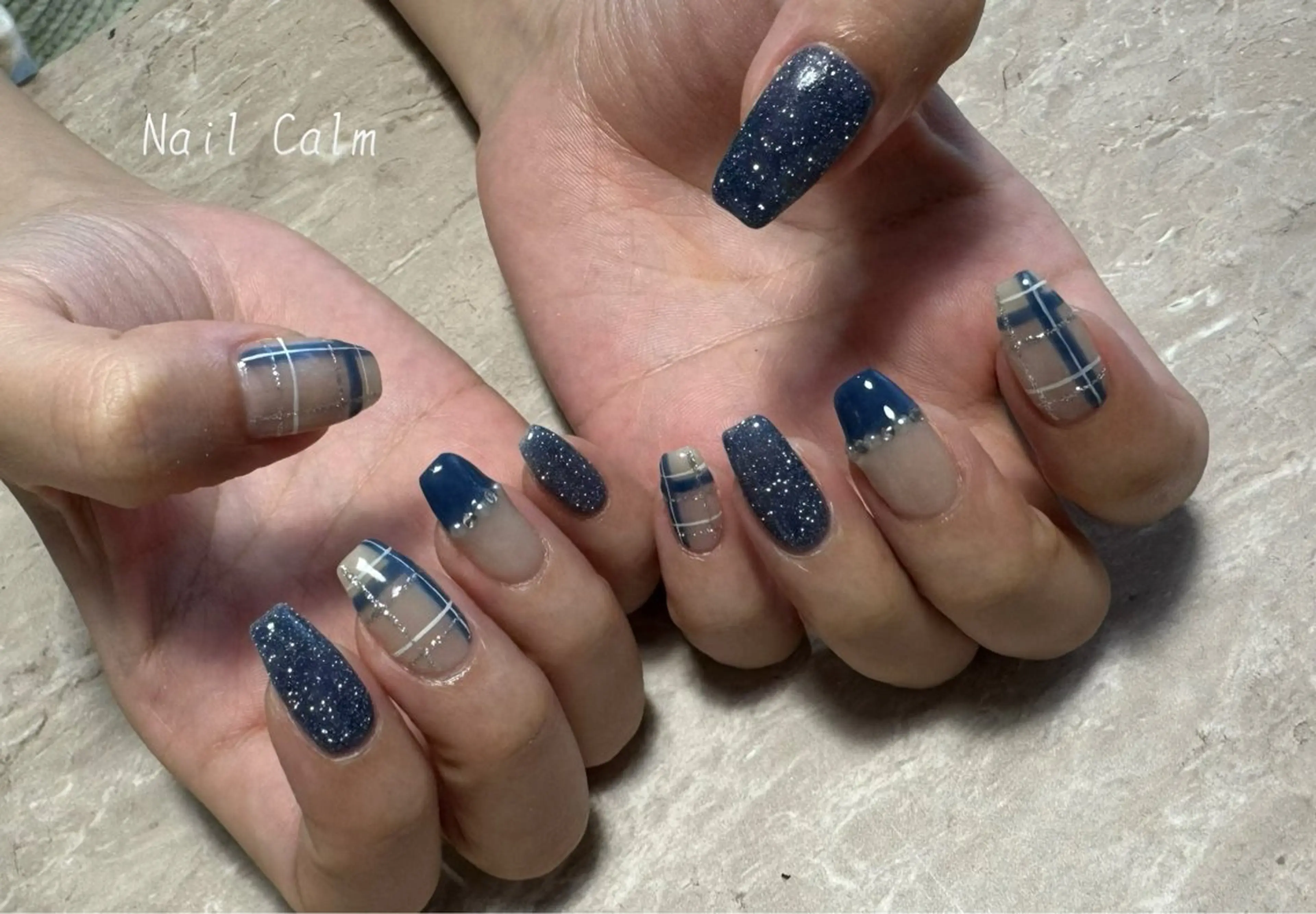 ネイル フラッシュネイル ハンドネイル Nail Calm所属・プライベートサロン Calmのネイルデザイン