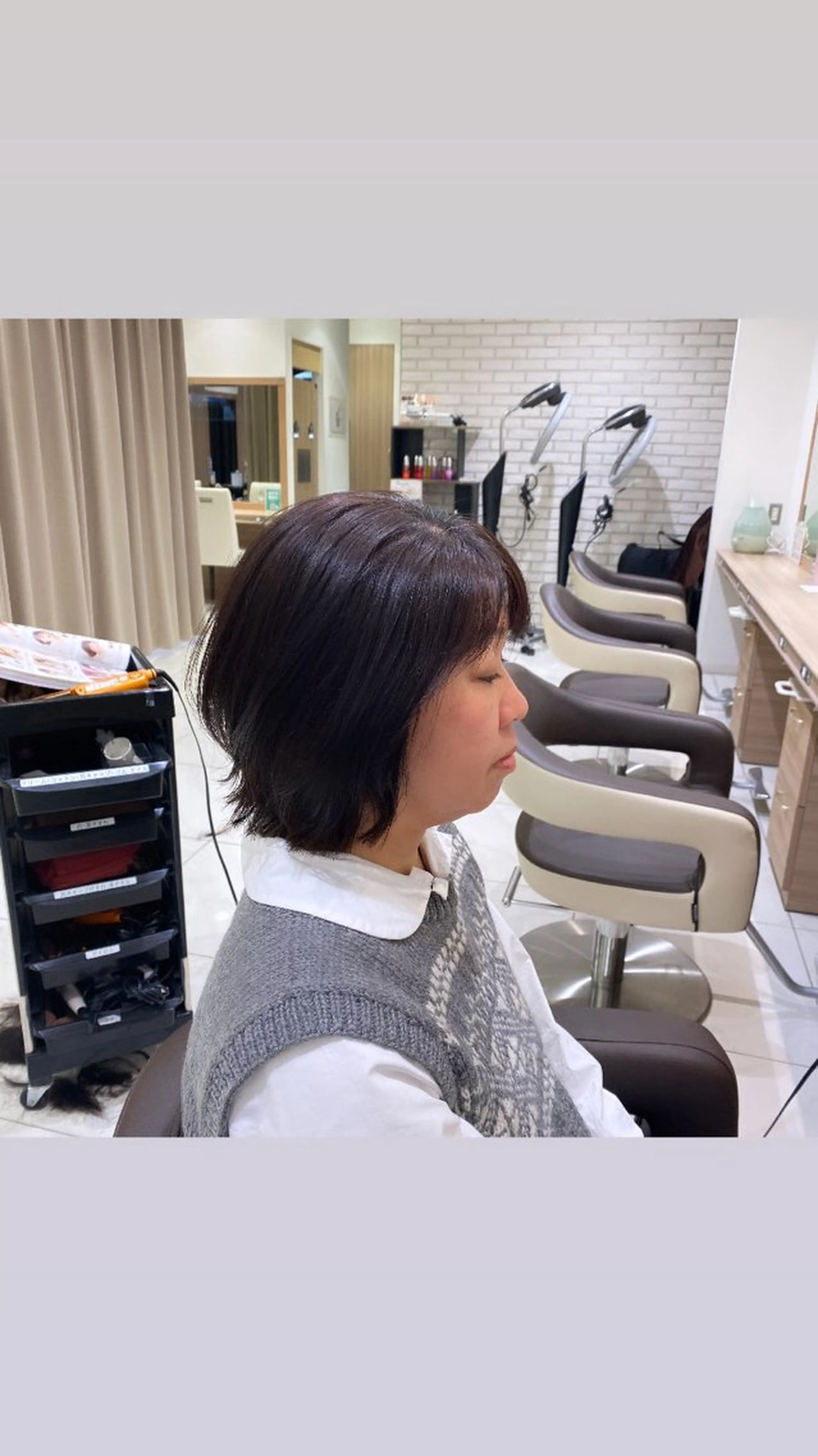 ショート 藤井 花梨のヘアスタイル