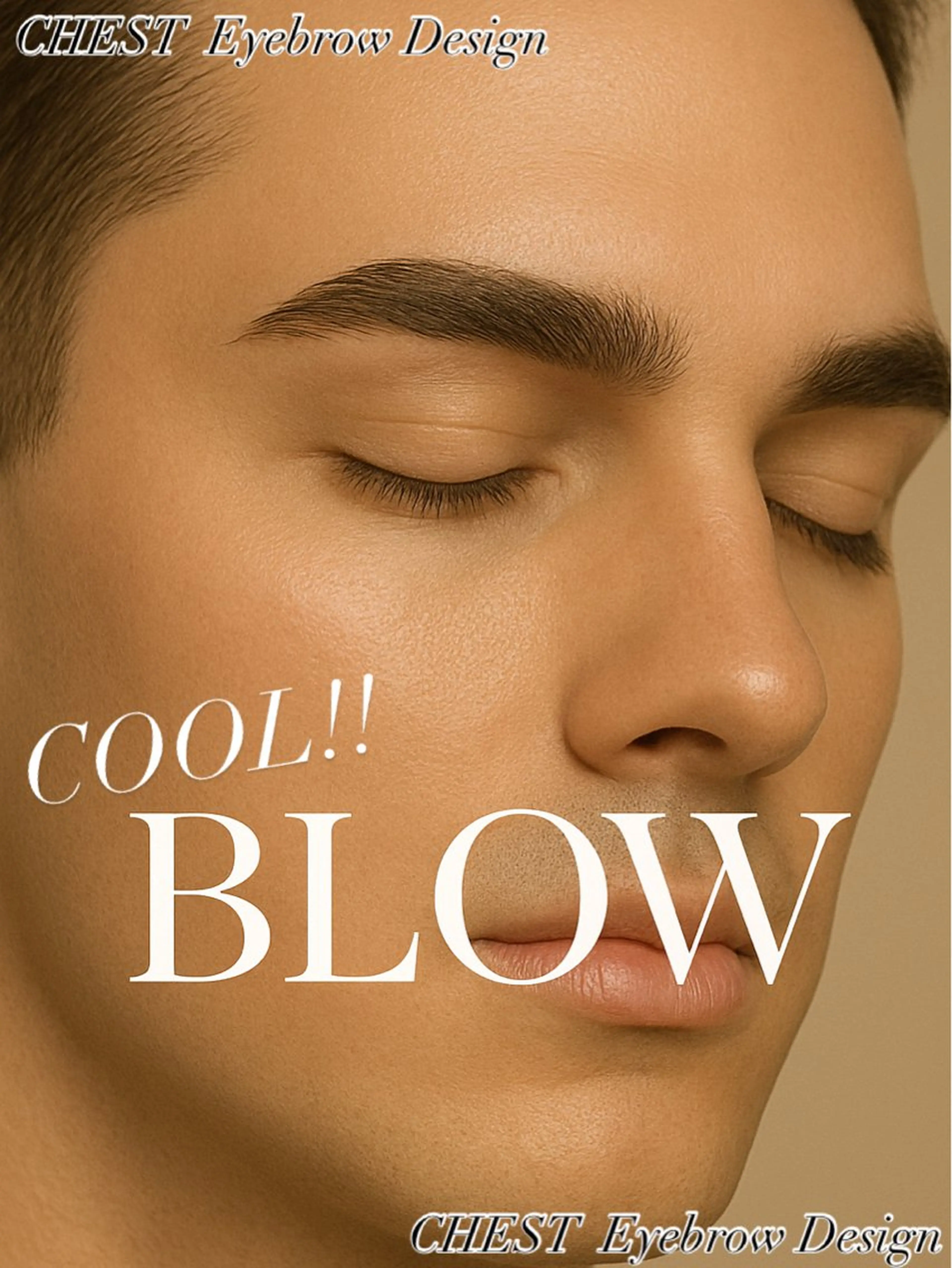 【メンズ】眉ブロウ 3D／1回（フェイシャルワックス付き）の写真