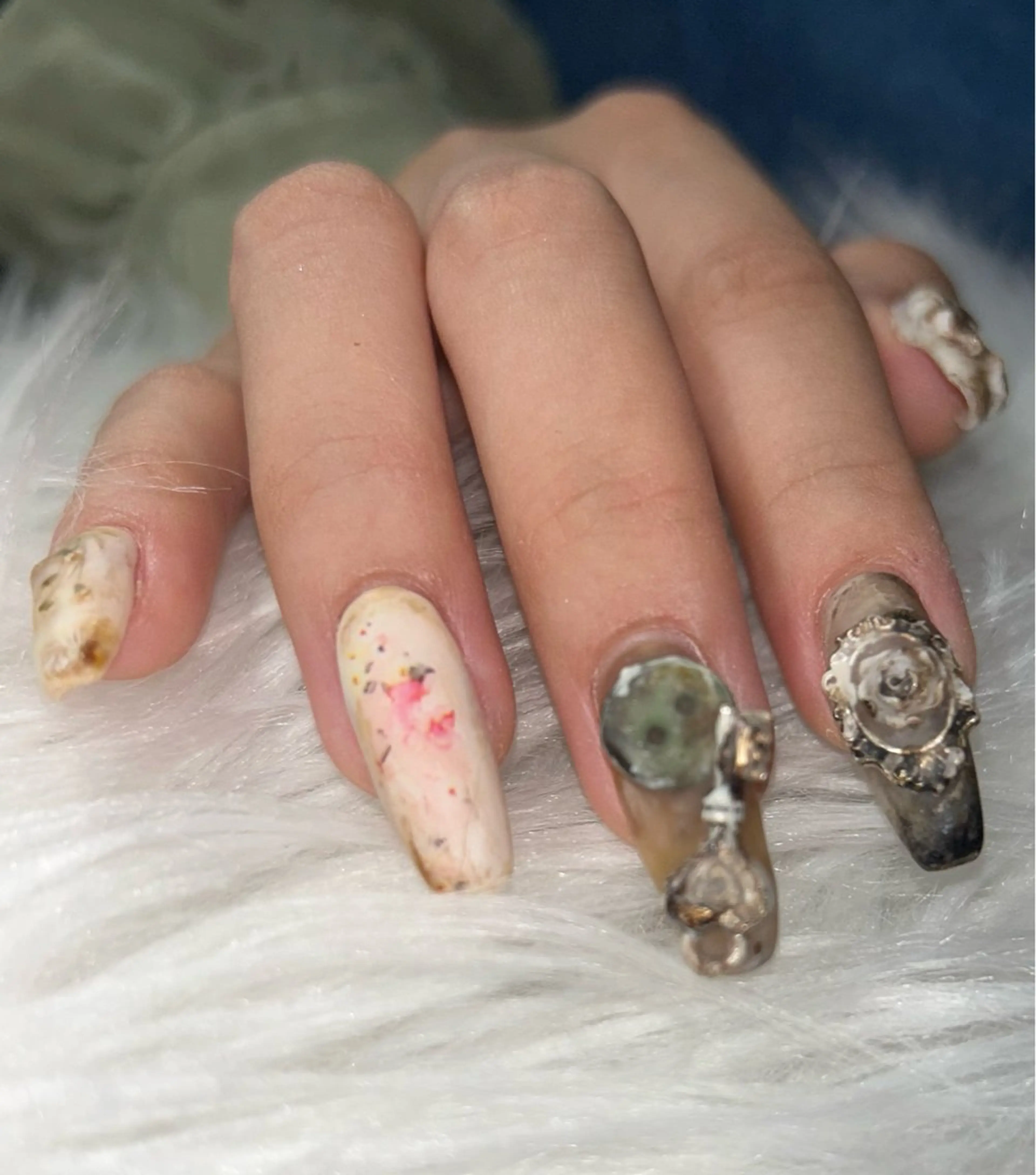 ネイル ハンドネイル ニコネイル mahiruのネイルデザイン