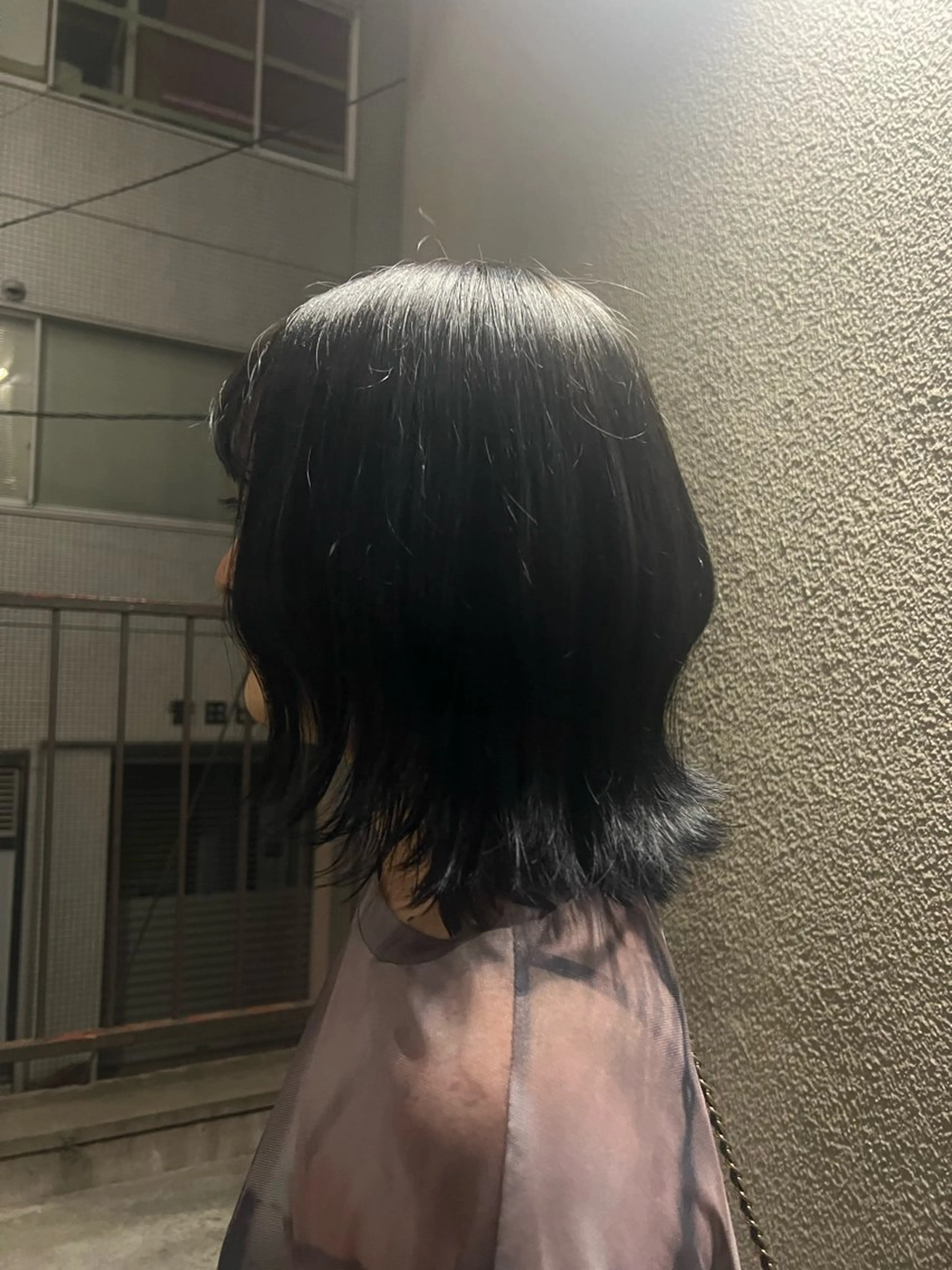 ミディアム カラー グレージュ M.Fe's はるな 🖤メンズカット募集のヘアスタイル