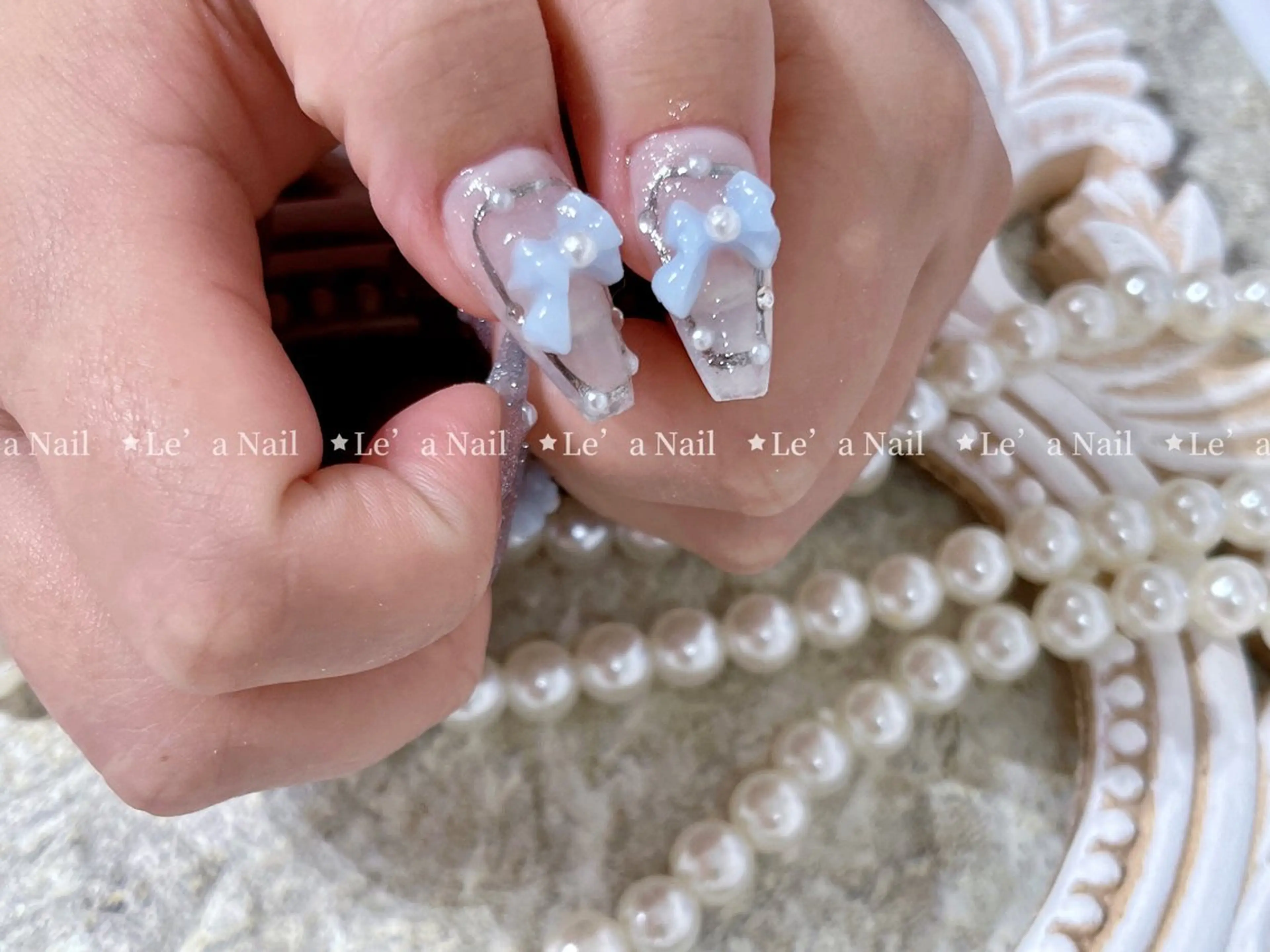 ネイル スカルプ専門 Lea  nailのネイルデザイン