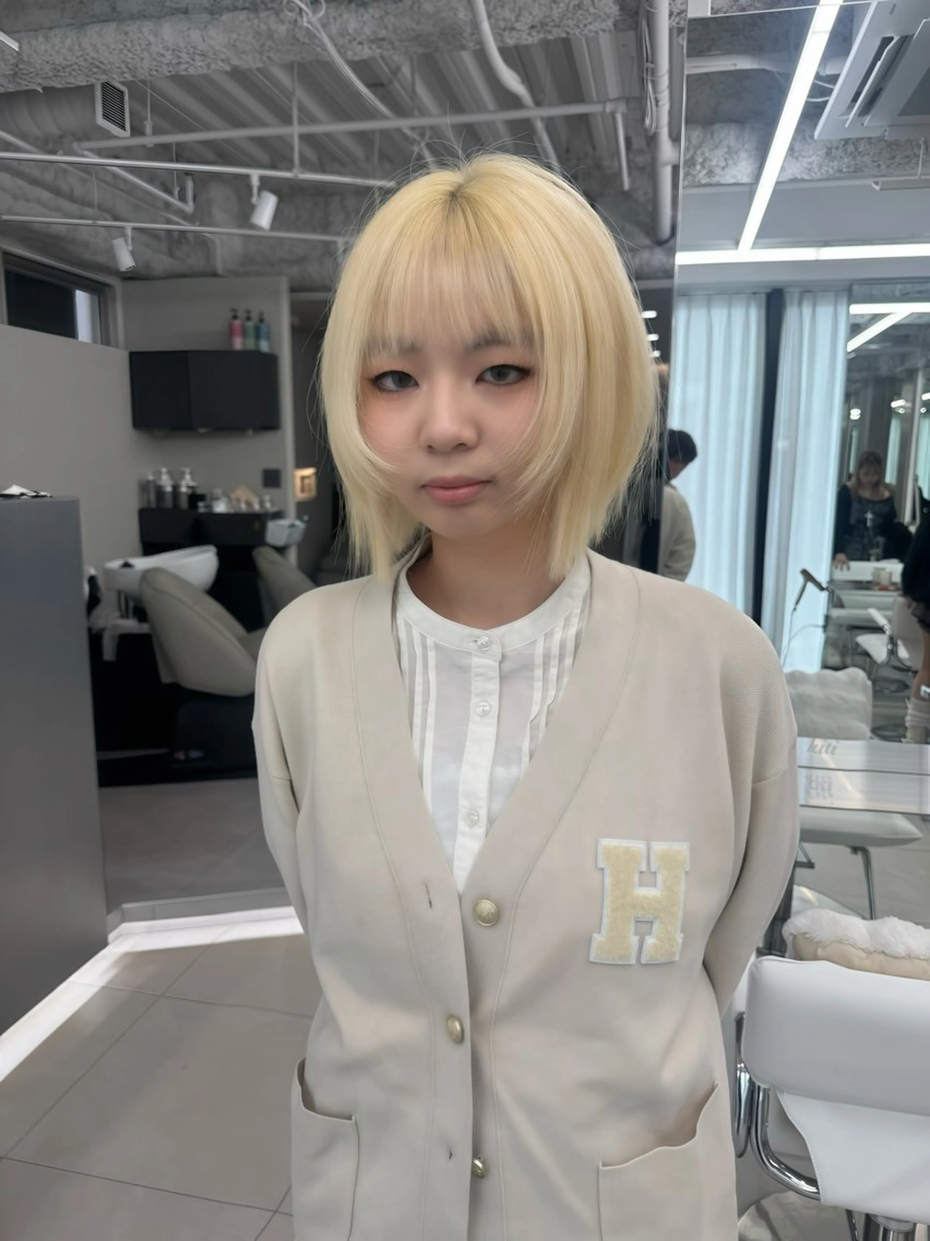 ショート カラー ヘアカラー ヘアセット kiti Sakae所属・栄美容師/kiti /ボブ/ケントのヘアスタイル