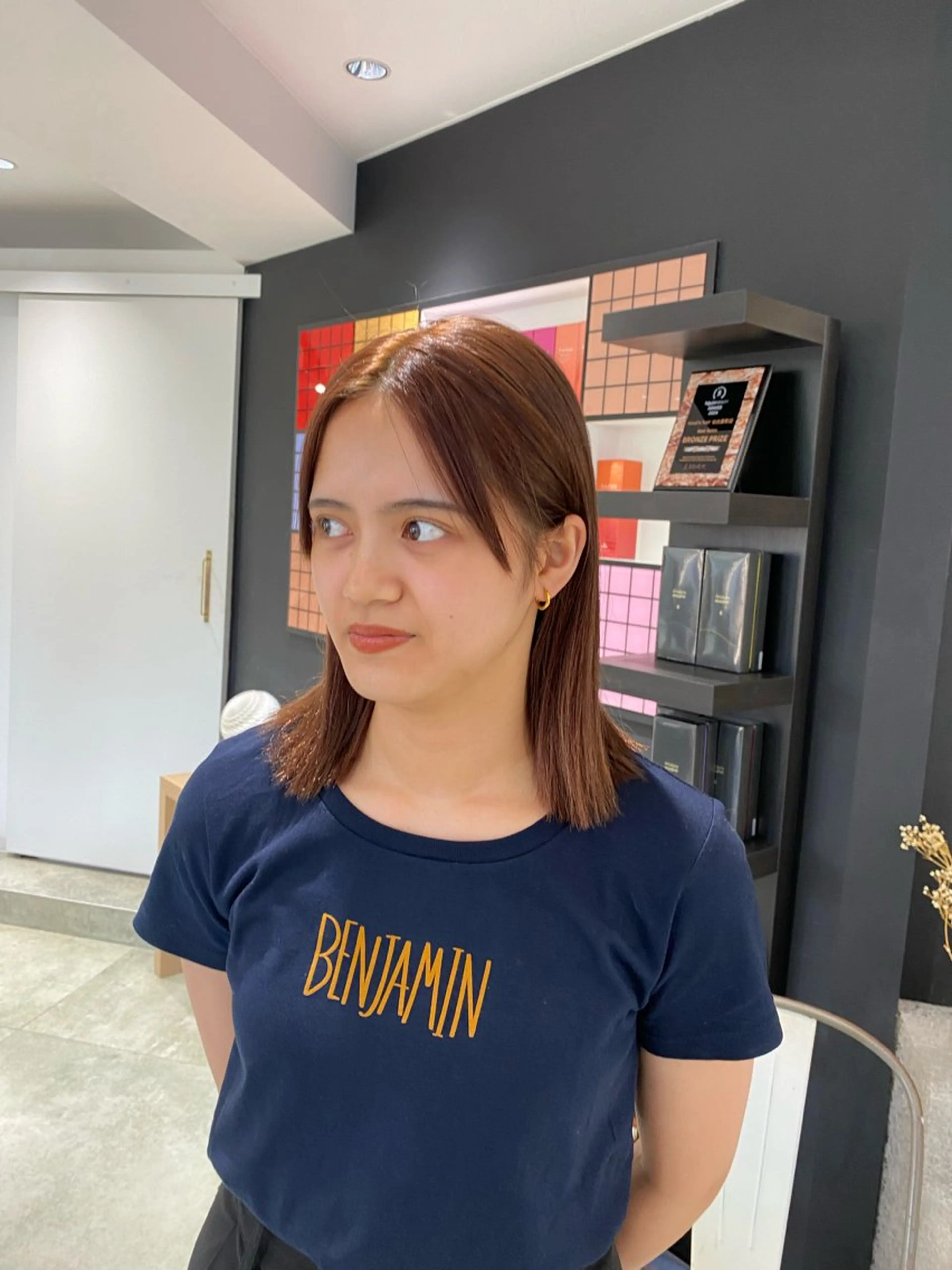 ミディアム カラー カット ヘアカラー 🌈メンズトレンド支 持率No.1/蓮🌈のヘアスタイル