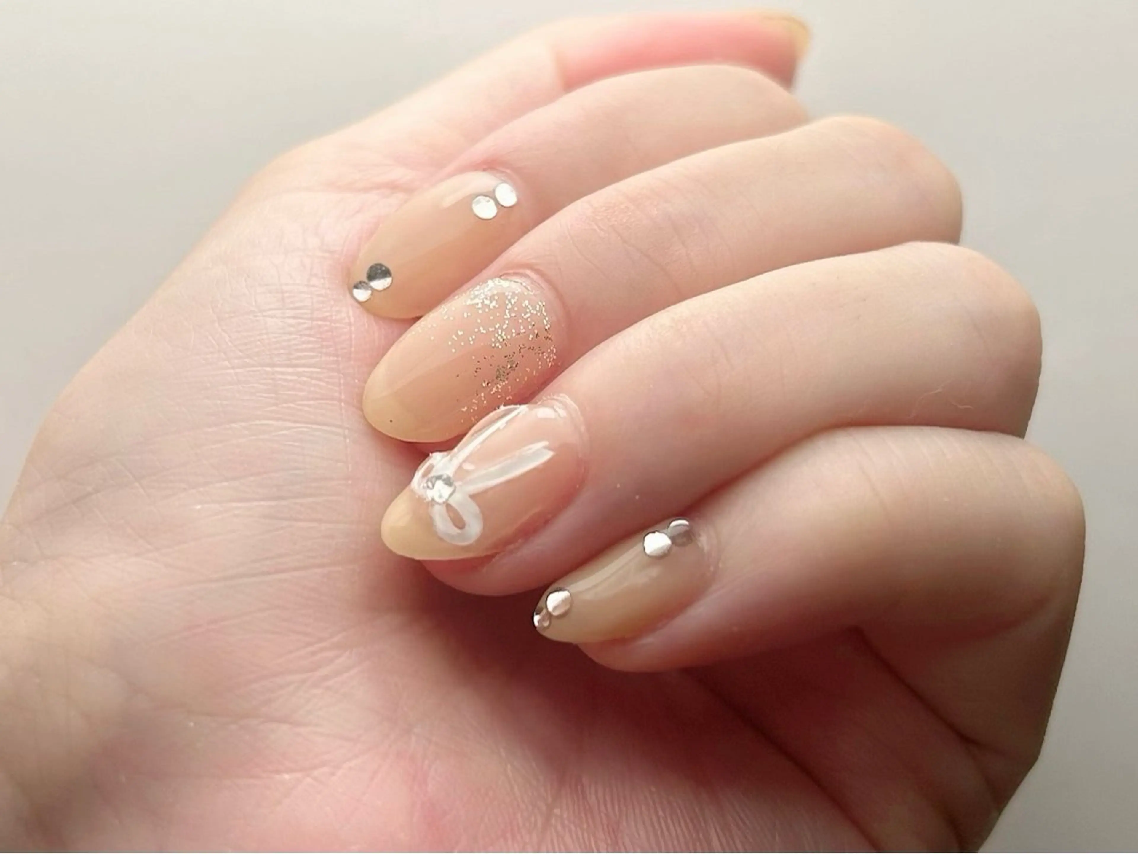 ネイル ハンドネイル an sucre baseのネイルデザイン