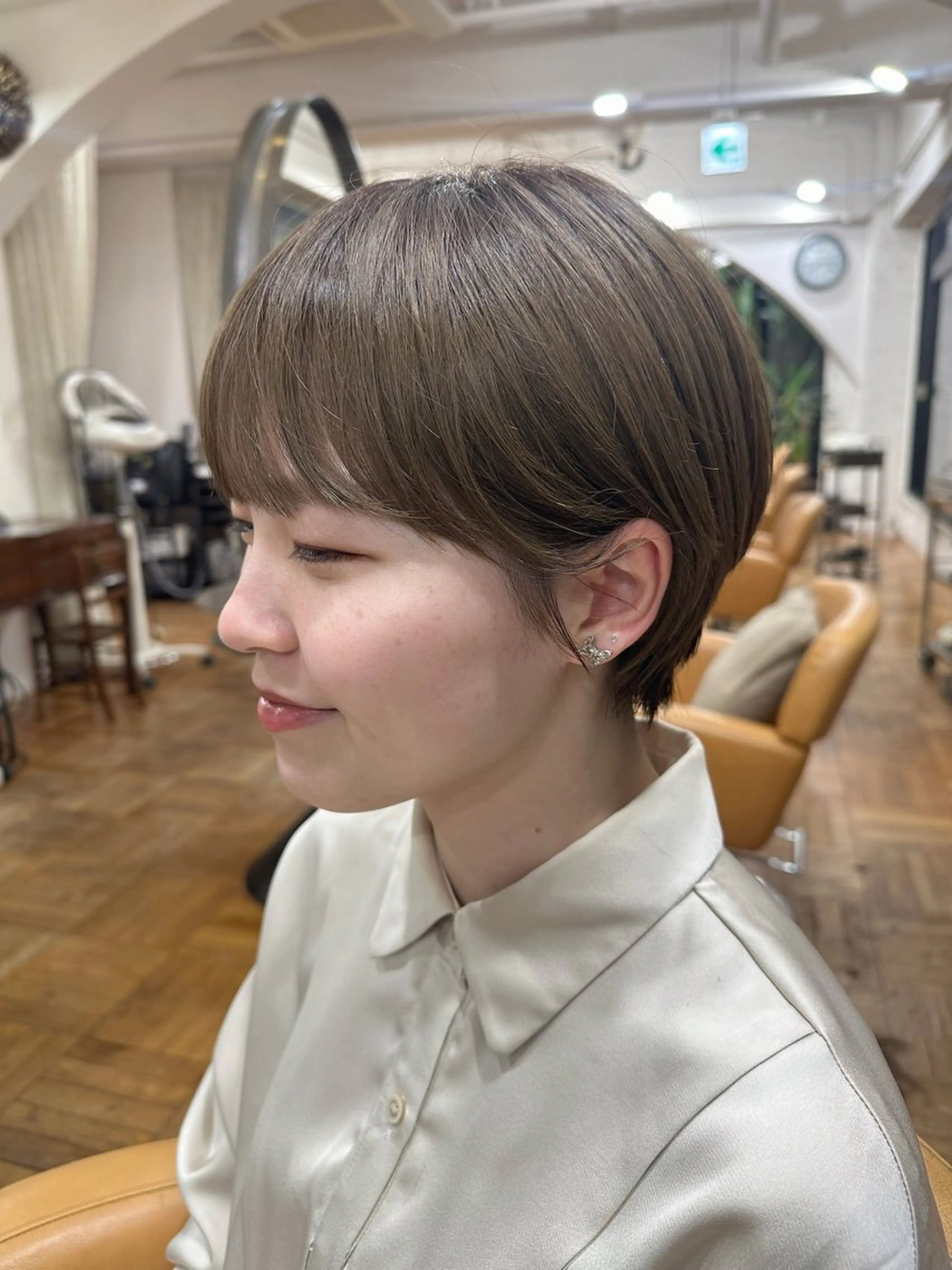 ショート カット オブヘア所属・銀座／カット ／ボブ　るかのヘアスタイル