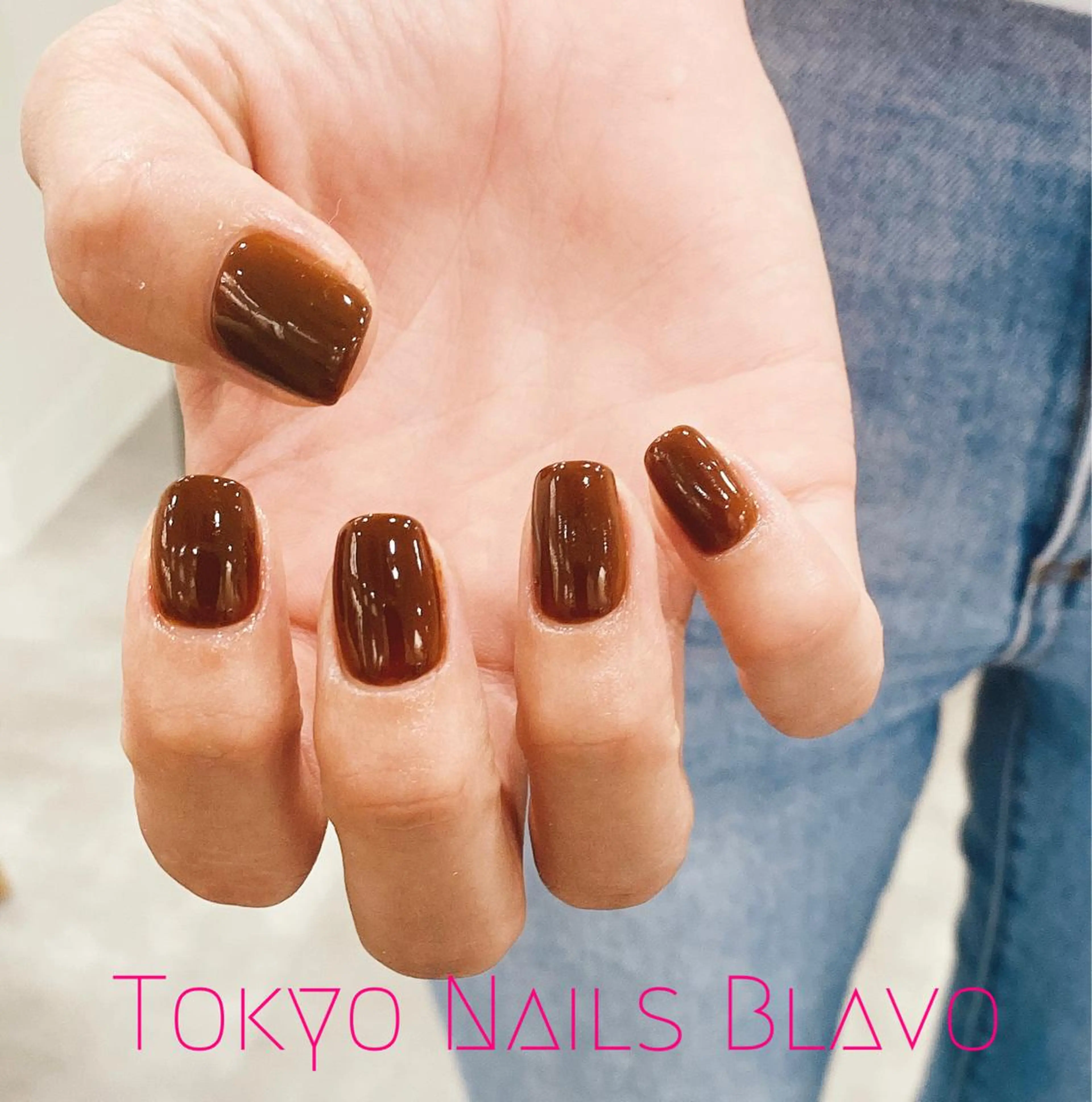 ネイル ワンカラーネイル T.N.B 山本陽子のネイルデザイン