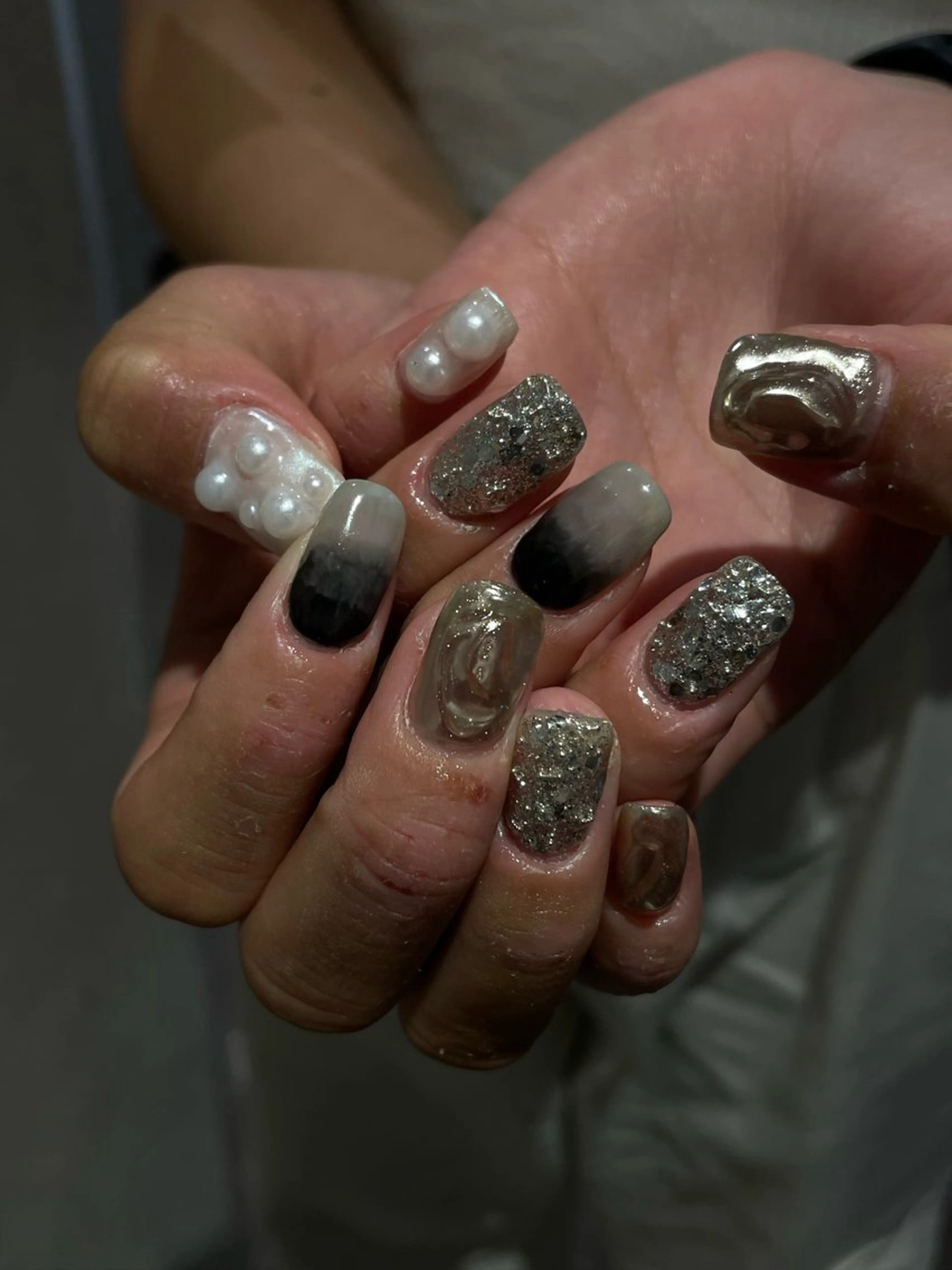 ネイル ハンドネイル ナチュラル透明感🌱 小山美樹子のヘアスタイル