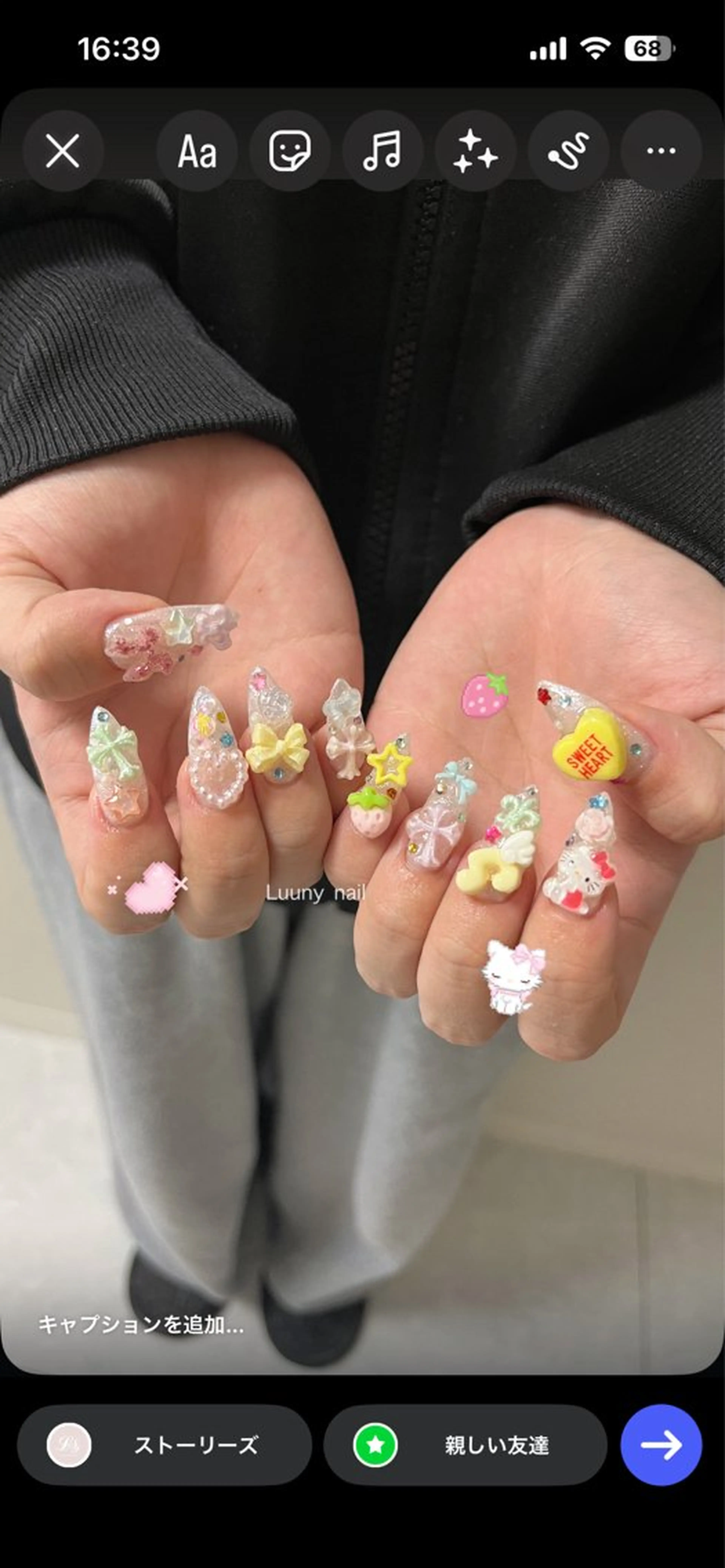 ネイル ハンドネイル Luuny nailのネイルデザイン