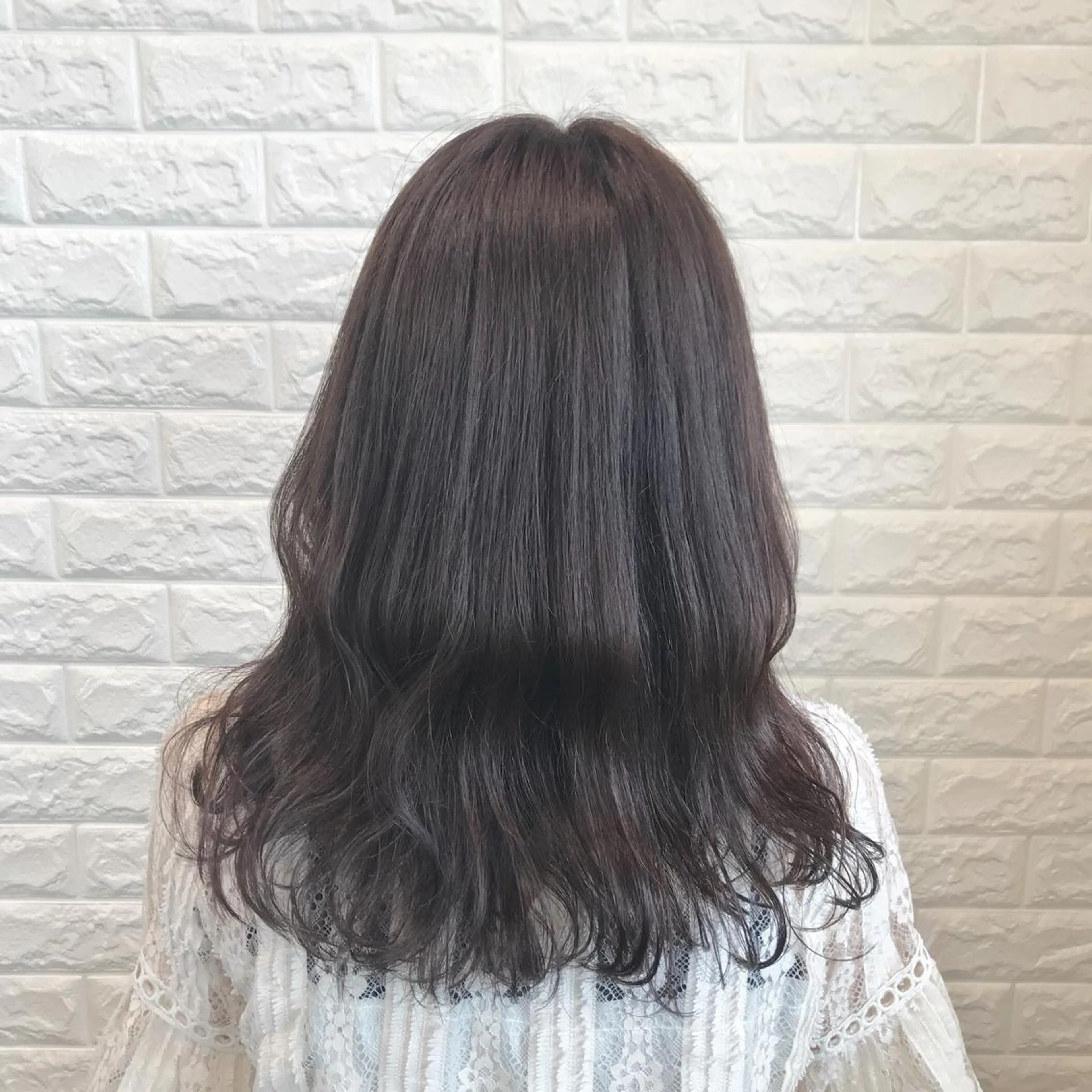 セミロング ヘアアレンジ knock【ノック】所属・烏丸韓国ヘア🇰🇷 ayaka🎀のヘアスタイル