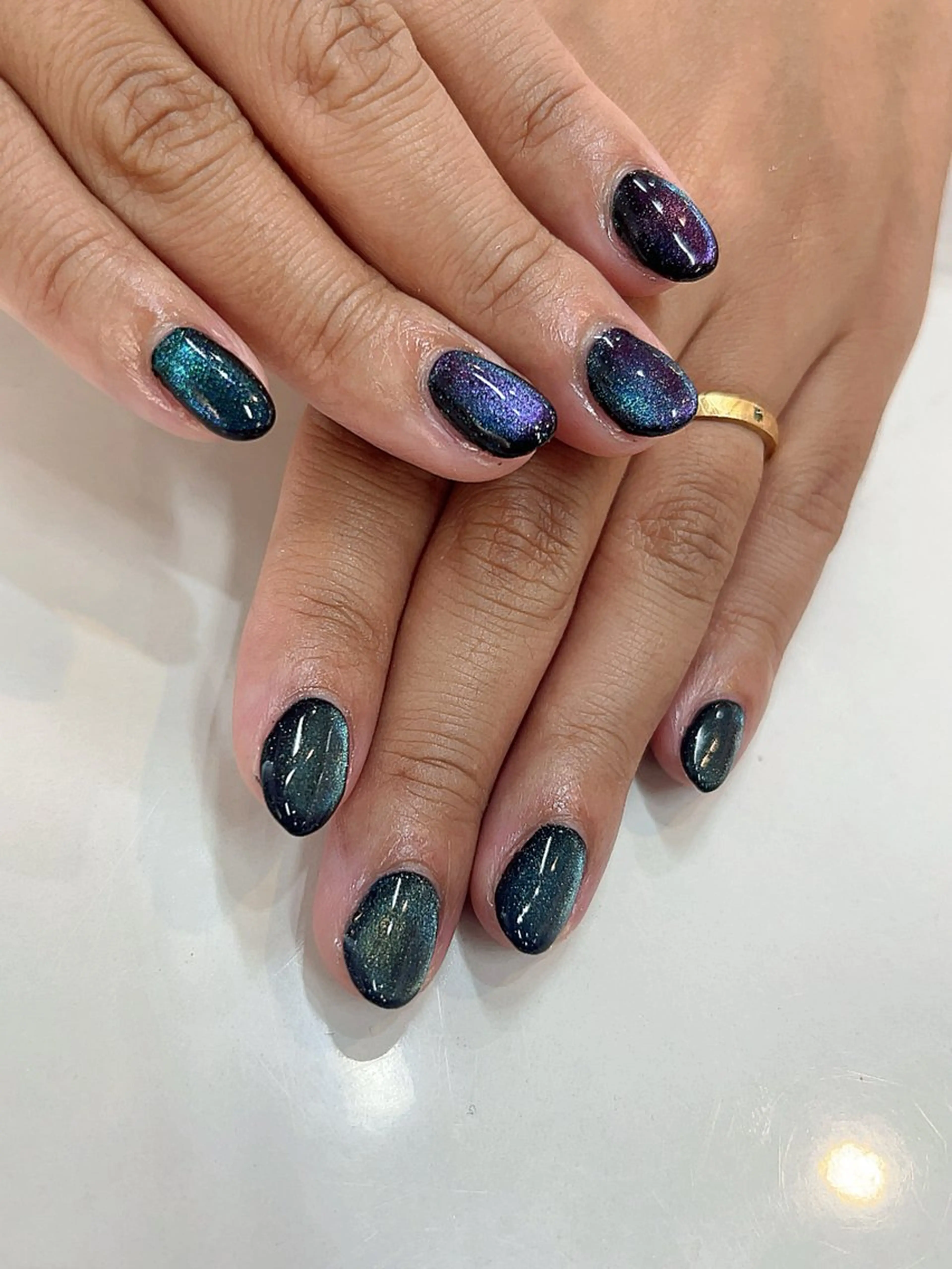 ネイル マグネットネイル LAZO所属・あおやぎ ゆきこのネイルデザイン