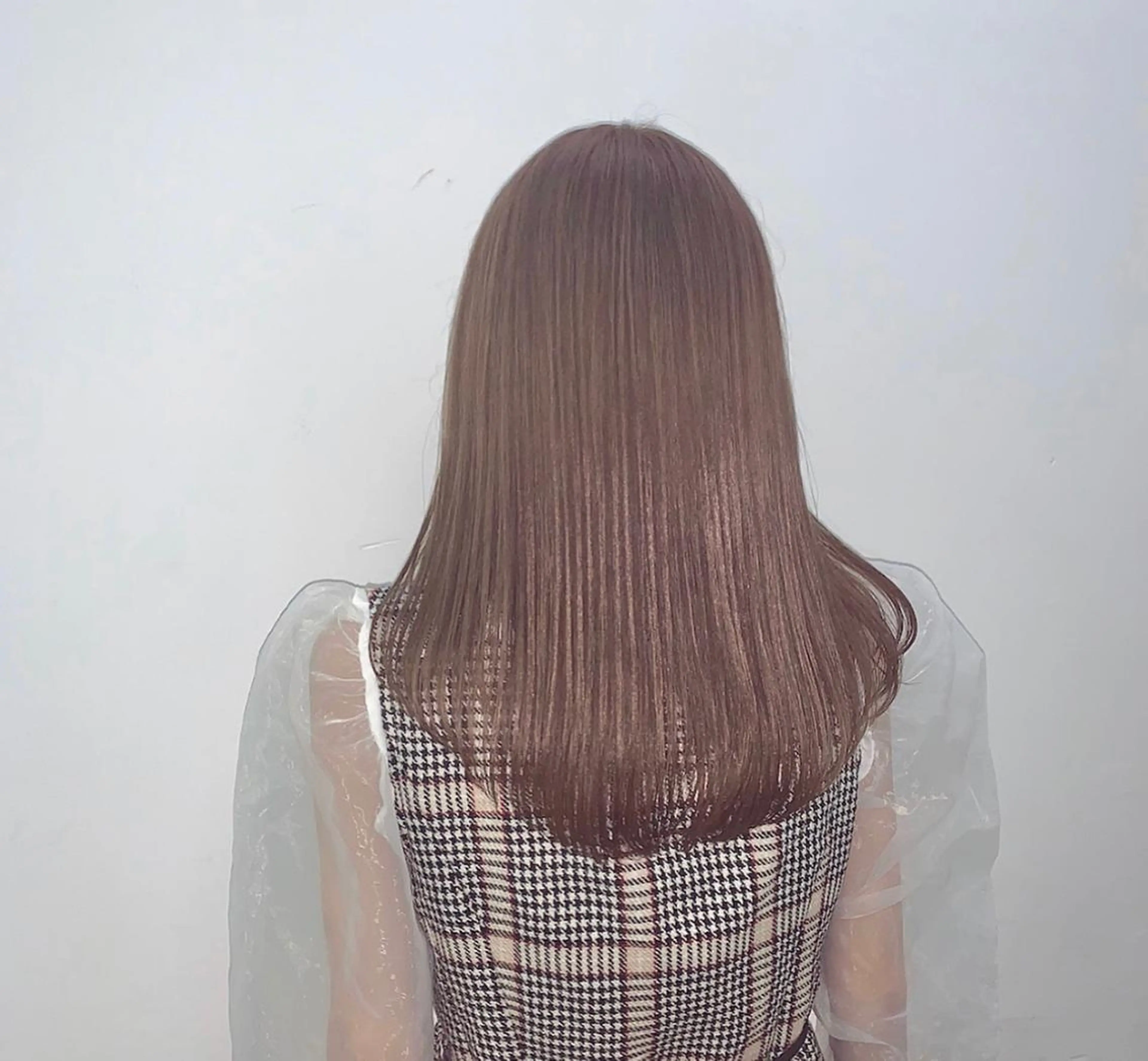 ロング カラー ベージュカラー ブリーチ ピンクカラー ピンクベージュ ブリーチソムリエ認定 梅田茶屋町Eir辻のヘアスタイル