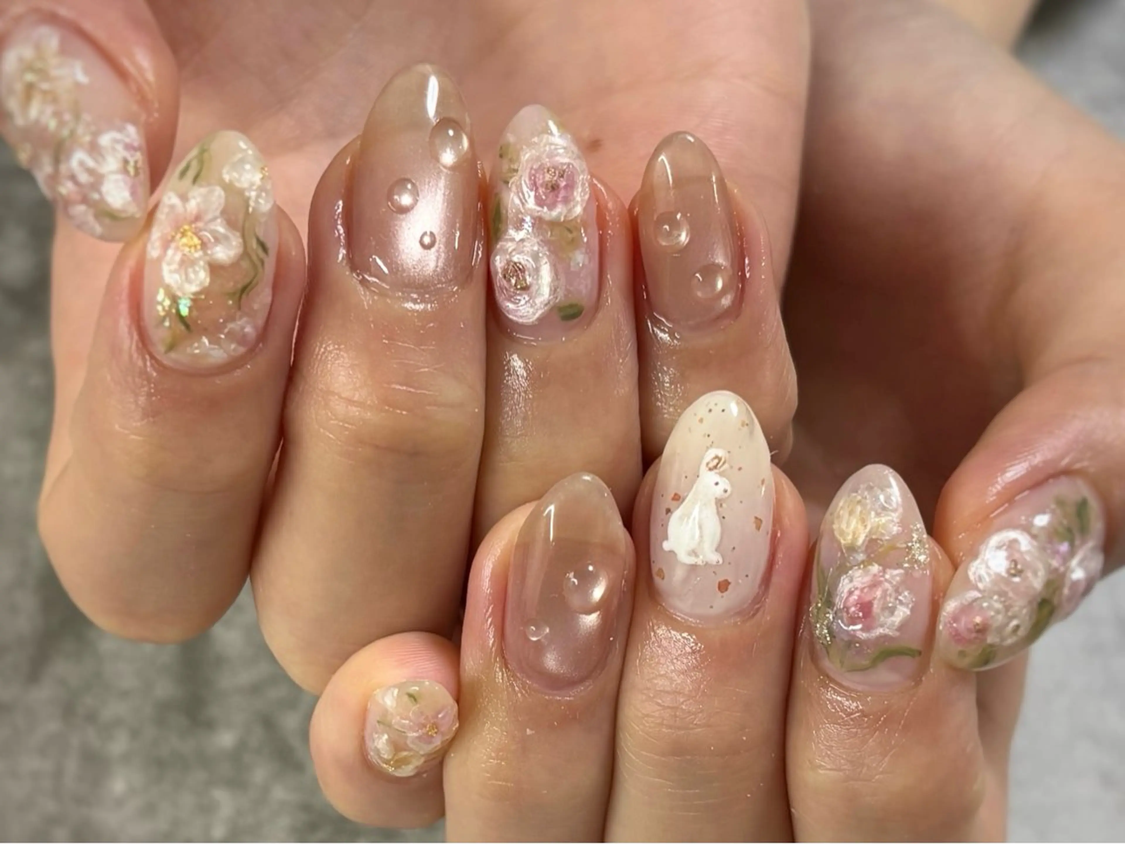 ネイル ハンドネイル FIORITURA Maikoのネイルデザイン